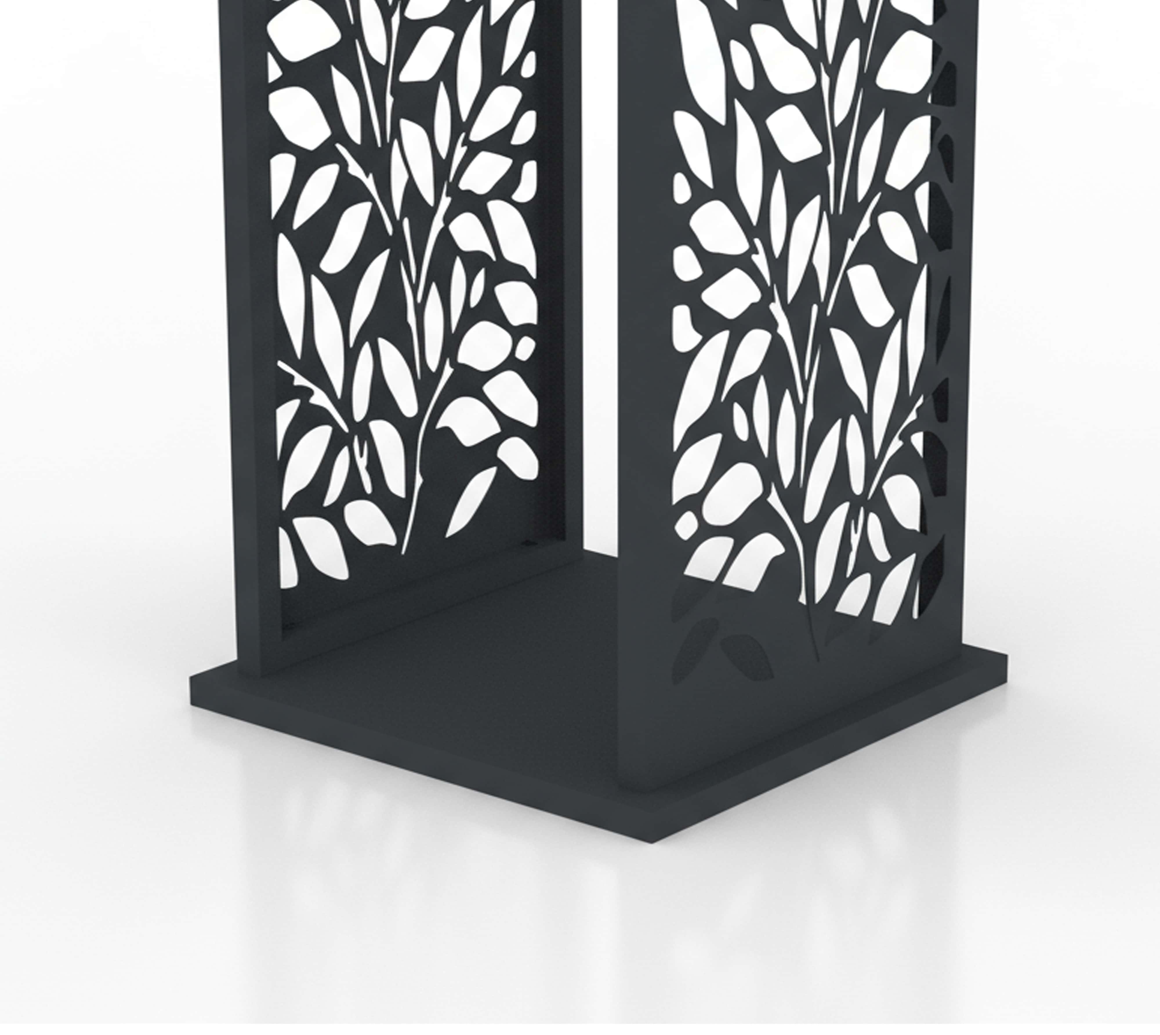 Westmann Luma Flow Houtopslag Houtrek 38x38x112 cm - Zwart Westmann Luma Flow Houtopslag Houtrek 38x38x112 cm - Zwart