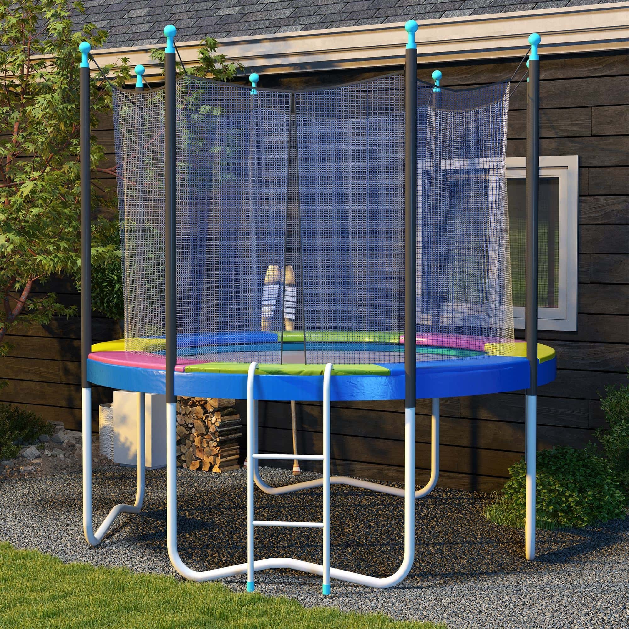 4goodz Dikke Trampoline rand veerafdekking voor trampoline 366 cm