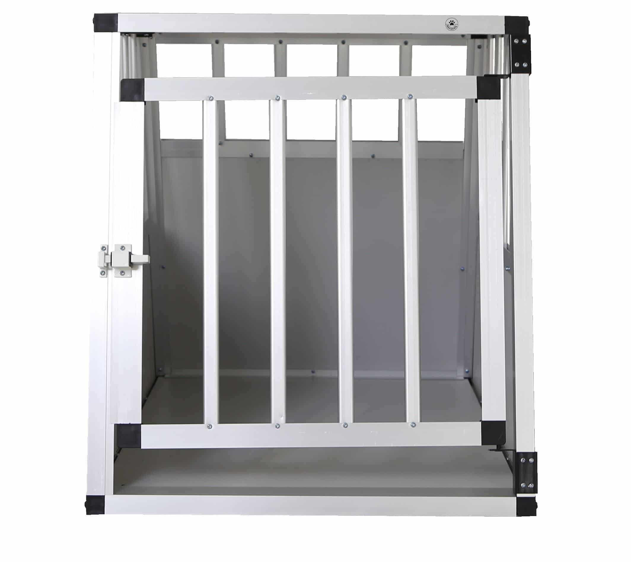4animalz® Trapeze Silver Small Bench voor kleinere hond- 69x54x60 cm