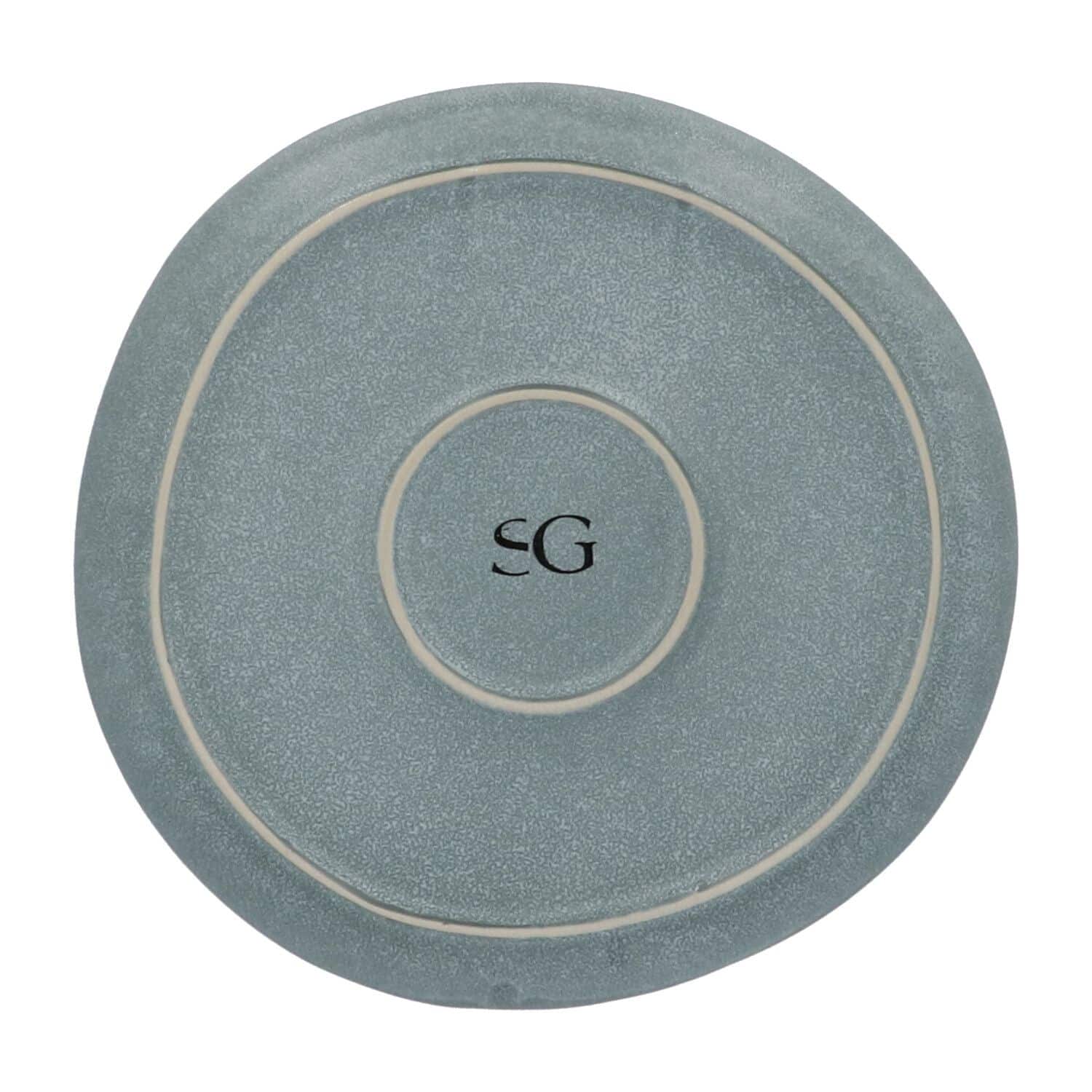 Aardewerk Servies Spring Grey 6 persoons 18-delig - Grijs