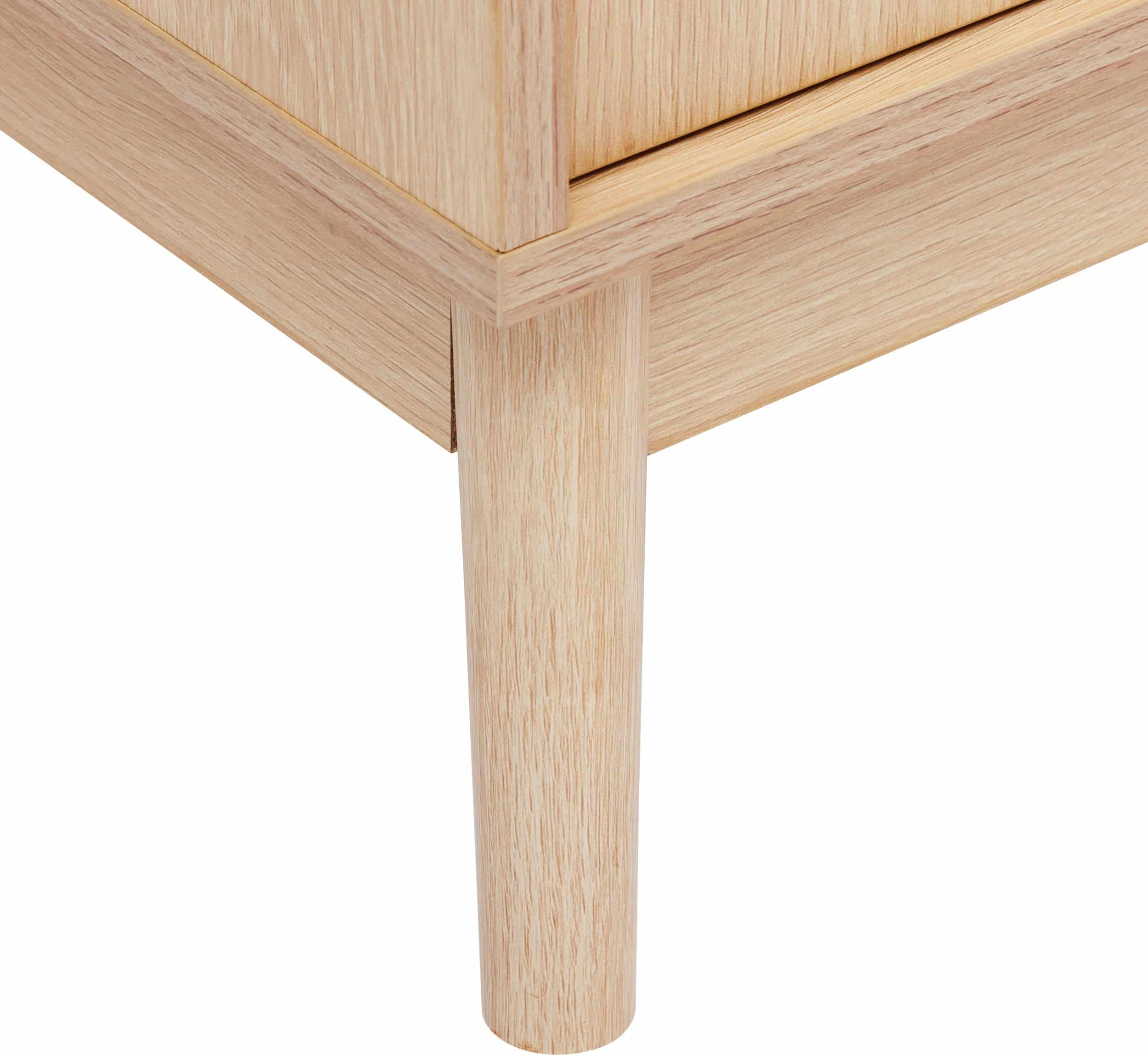 4goodz Badkamerkast Abana - Kolomkast 2 deuren 170 cm - Bruin