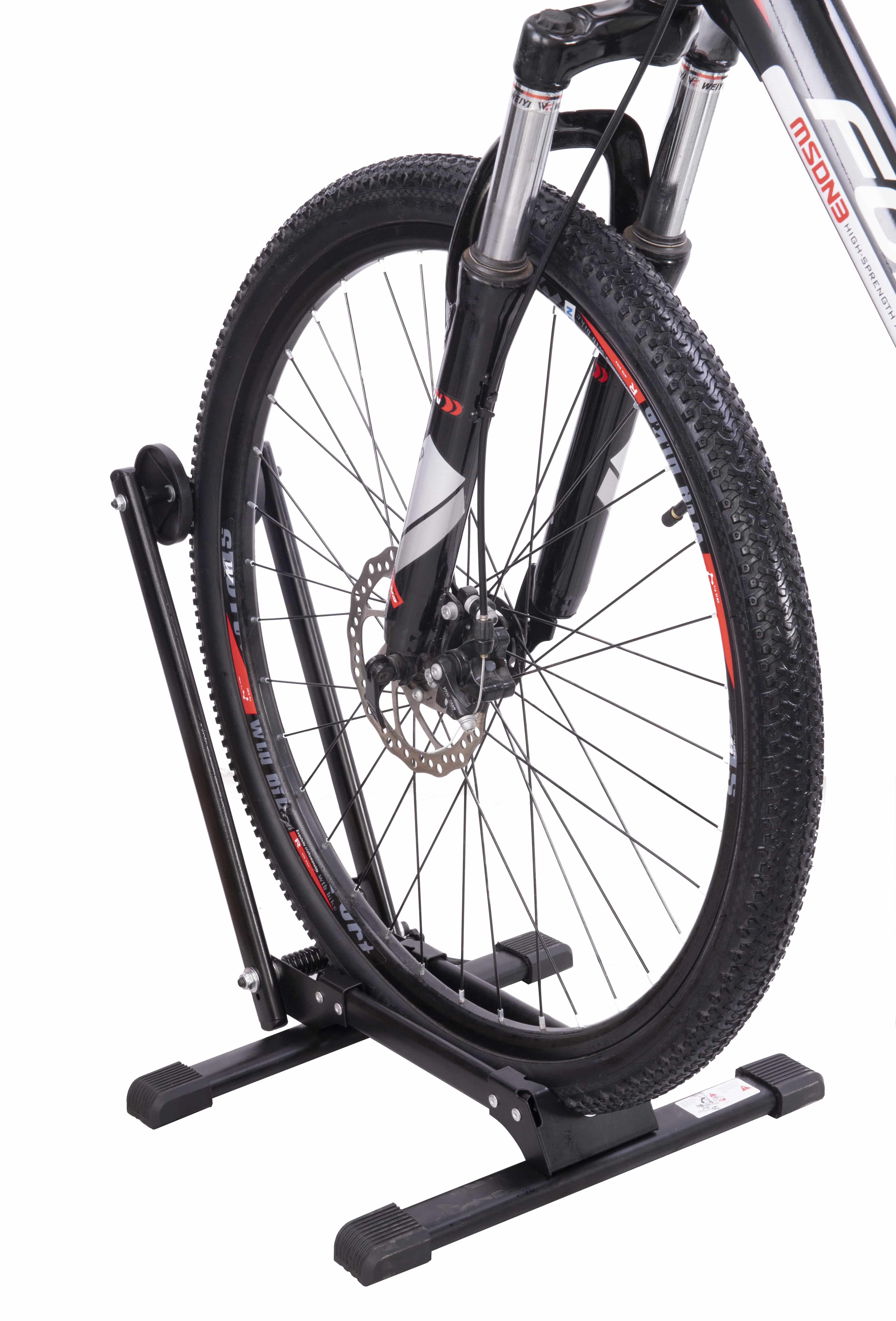 4toolz® Universele vrijstaande Fietsstandaard Mountainbike en Gewone fiets - Zwart