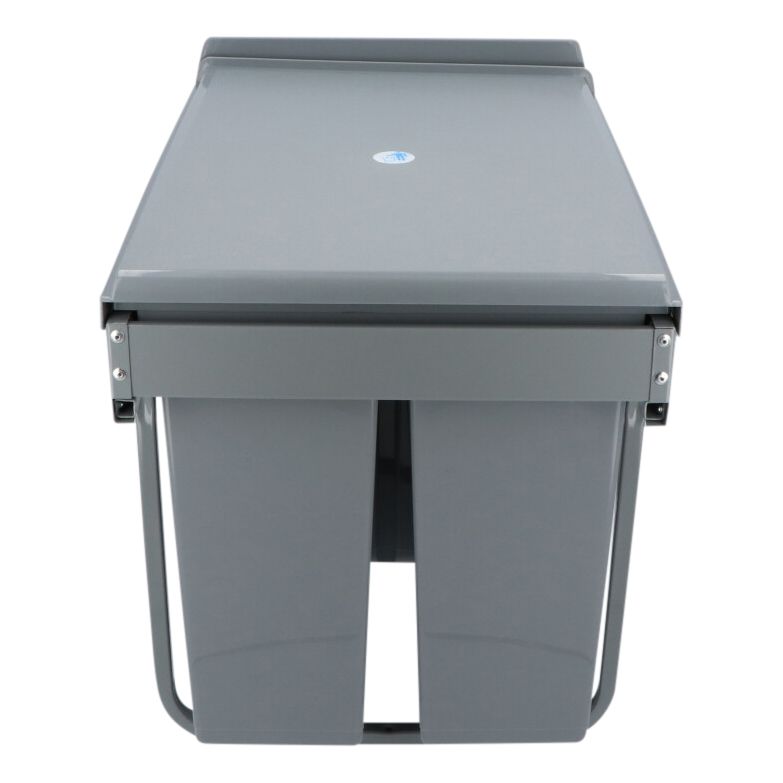 4goodz Inbouw Prullenbak met 3 Afvalemmers voor Afvalscheiding - 40 liter - 34 cm breed