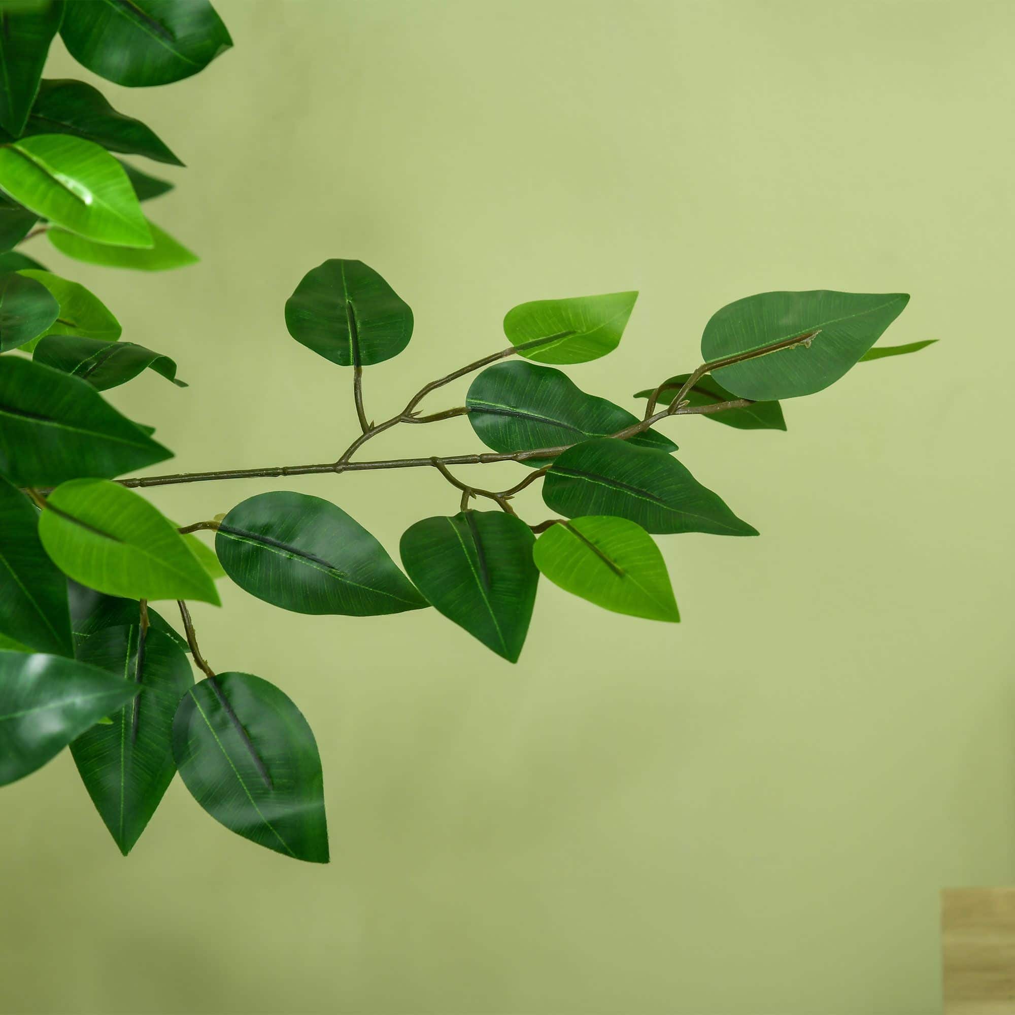 4goodz Kunstplant Ficus 150cm Banyanboom - Groen