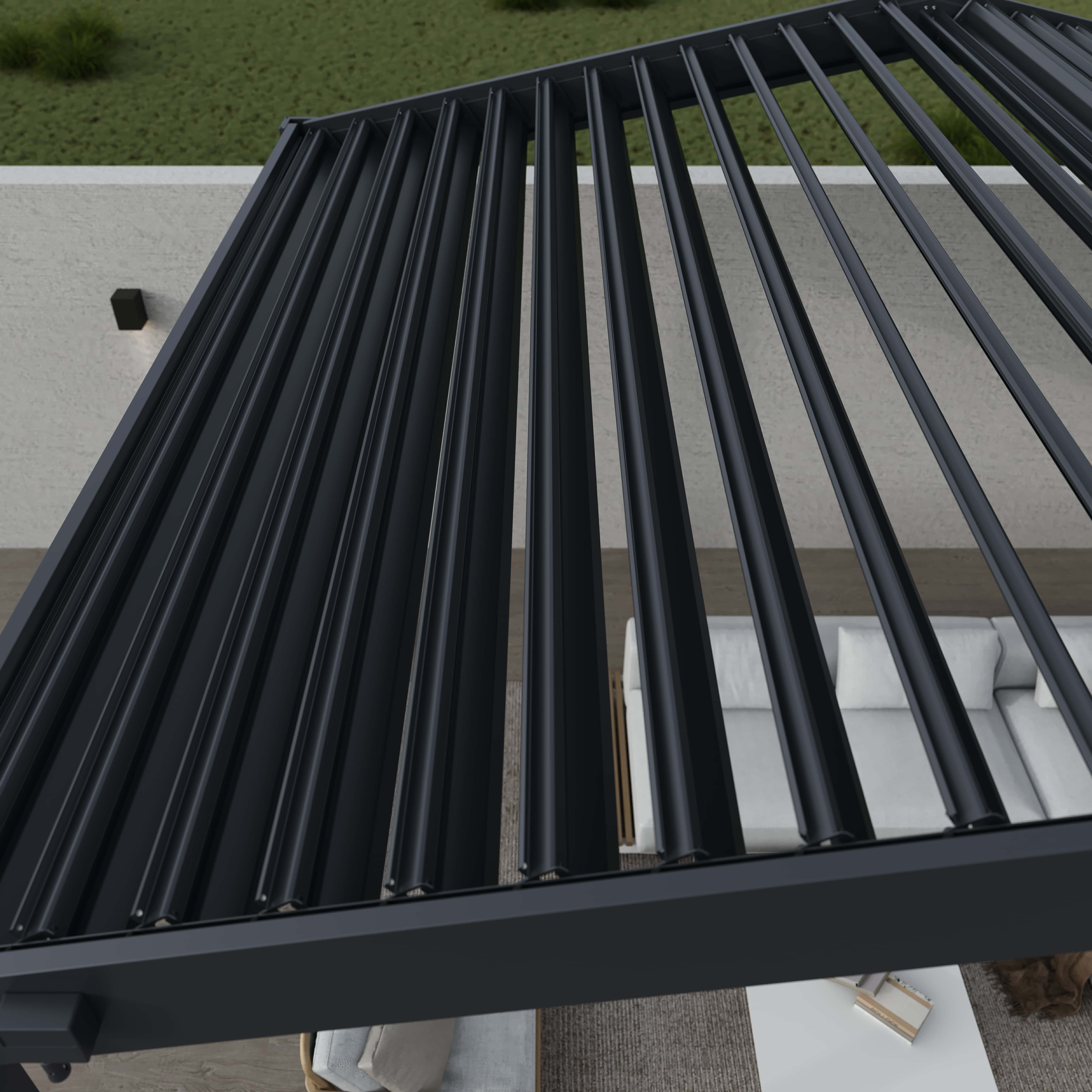 Paragon Outdoor Aluminium Pergola Lamellendak - 3x4 meter