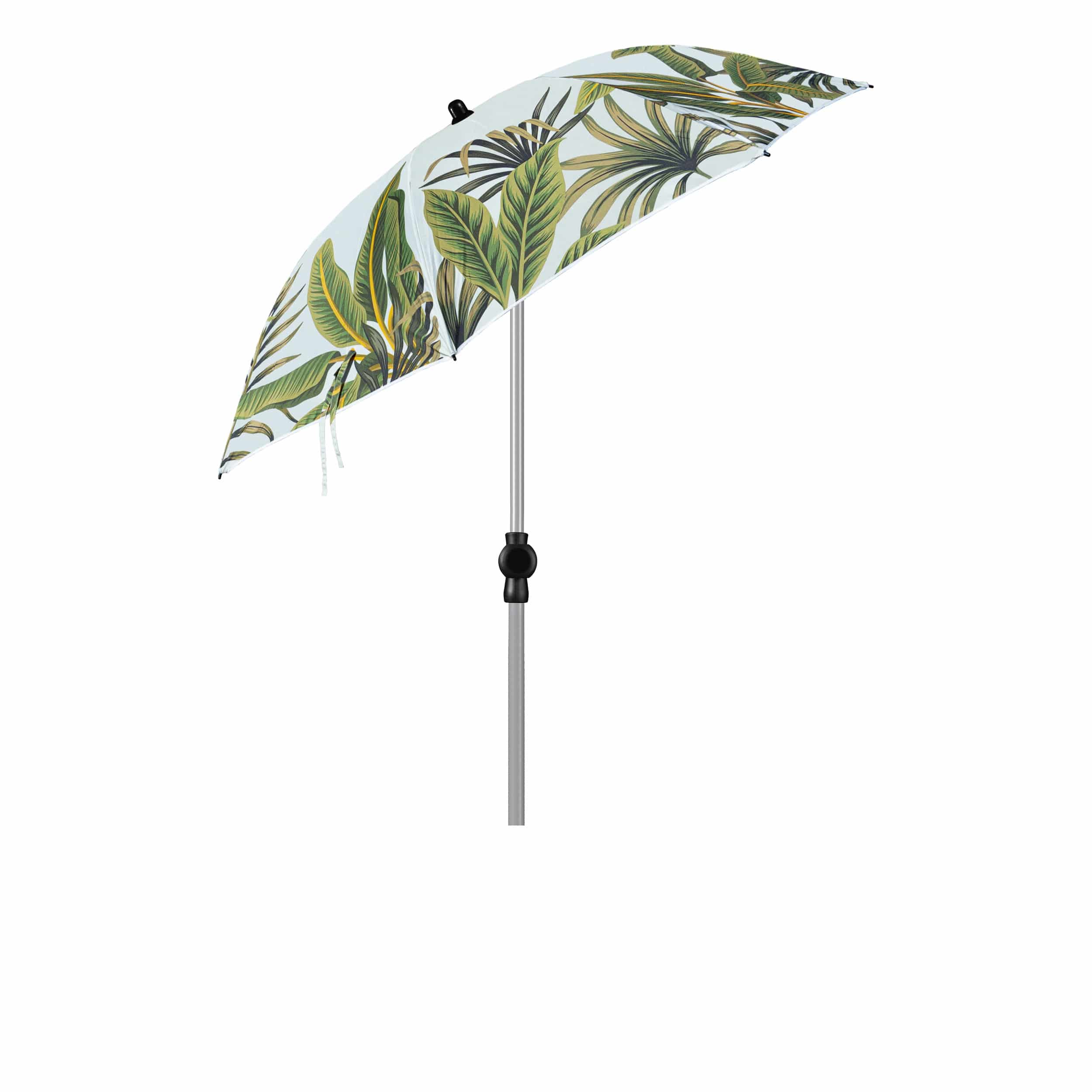 4goodz Strandparasol Tropical bladeren 200 cm - Lichtgroen