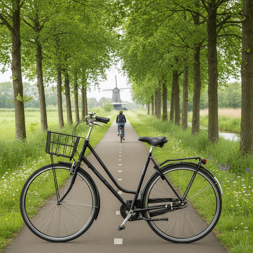 4bikez® Comfortabel Dames en Heren Fietszadel met Siliconen Vulling - Sportief