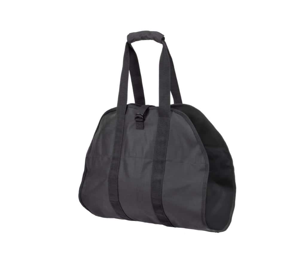 ShelterLogic polyester Haardhout zak - tot 20 kg - Zwart