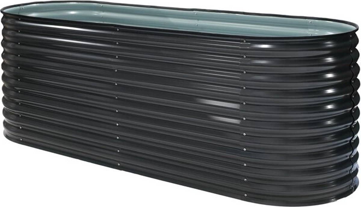 Metalen Plantenbak Westmann ISPB170H-A - Bloembak - Tuin Hochbeed - 240x80x82 cm