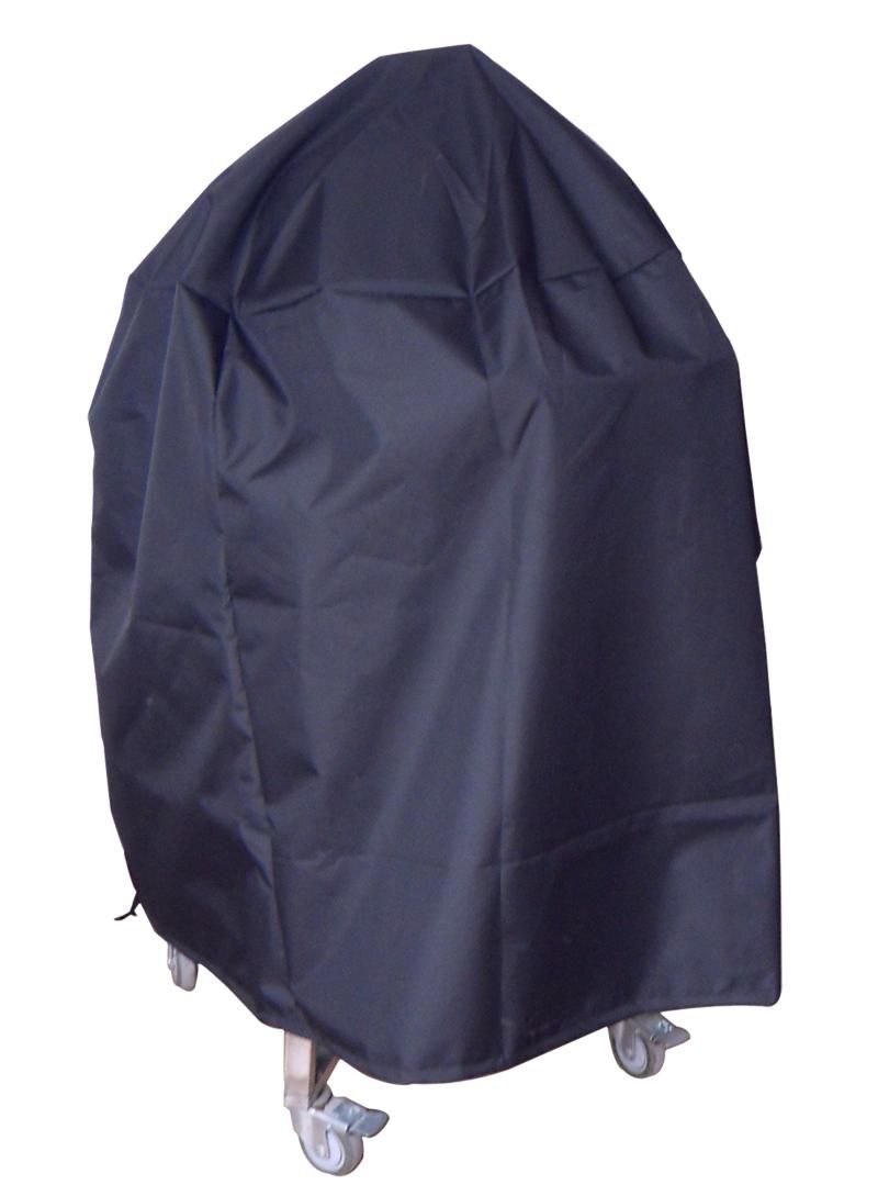 4cookz® Universele Kamado beschermhoes 21&quot; - BBQ hoes - Zwart