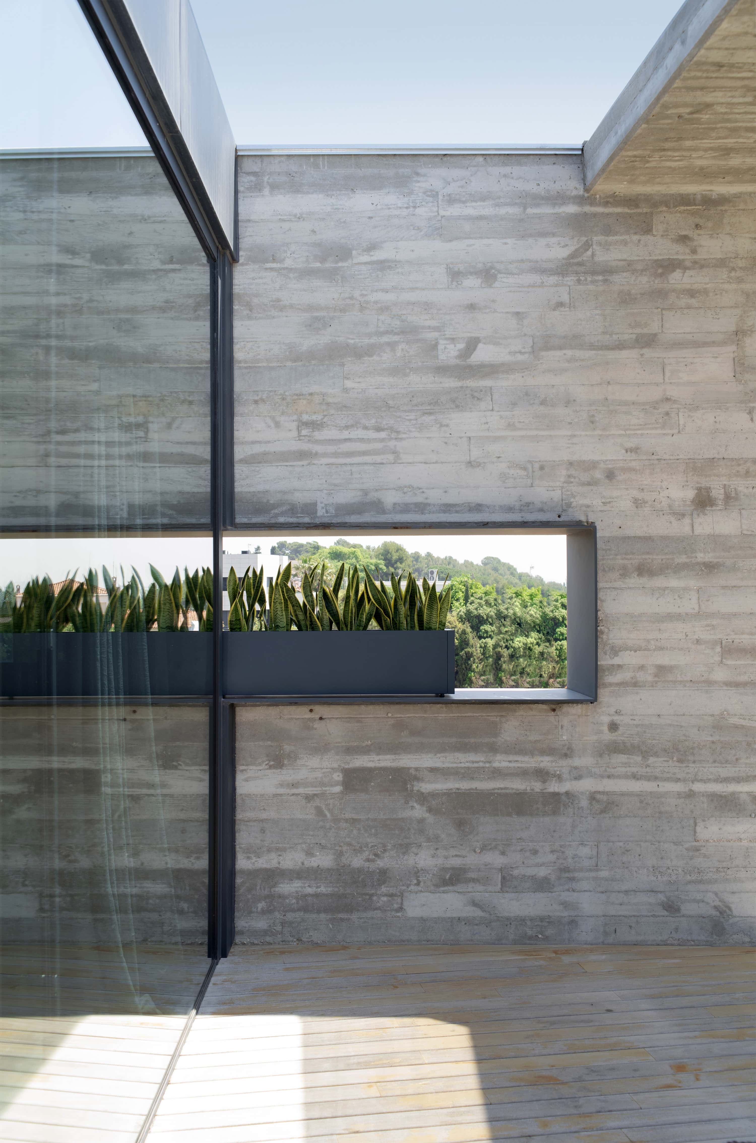Herstera Garden Balcony M - Plantenbak Staal 80x25x25 cm - Antraciet