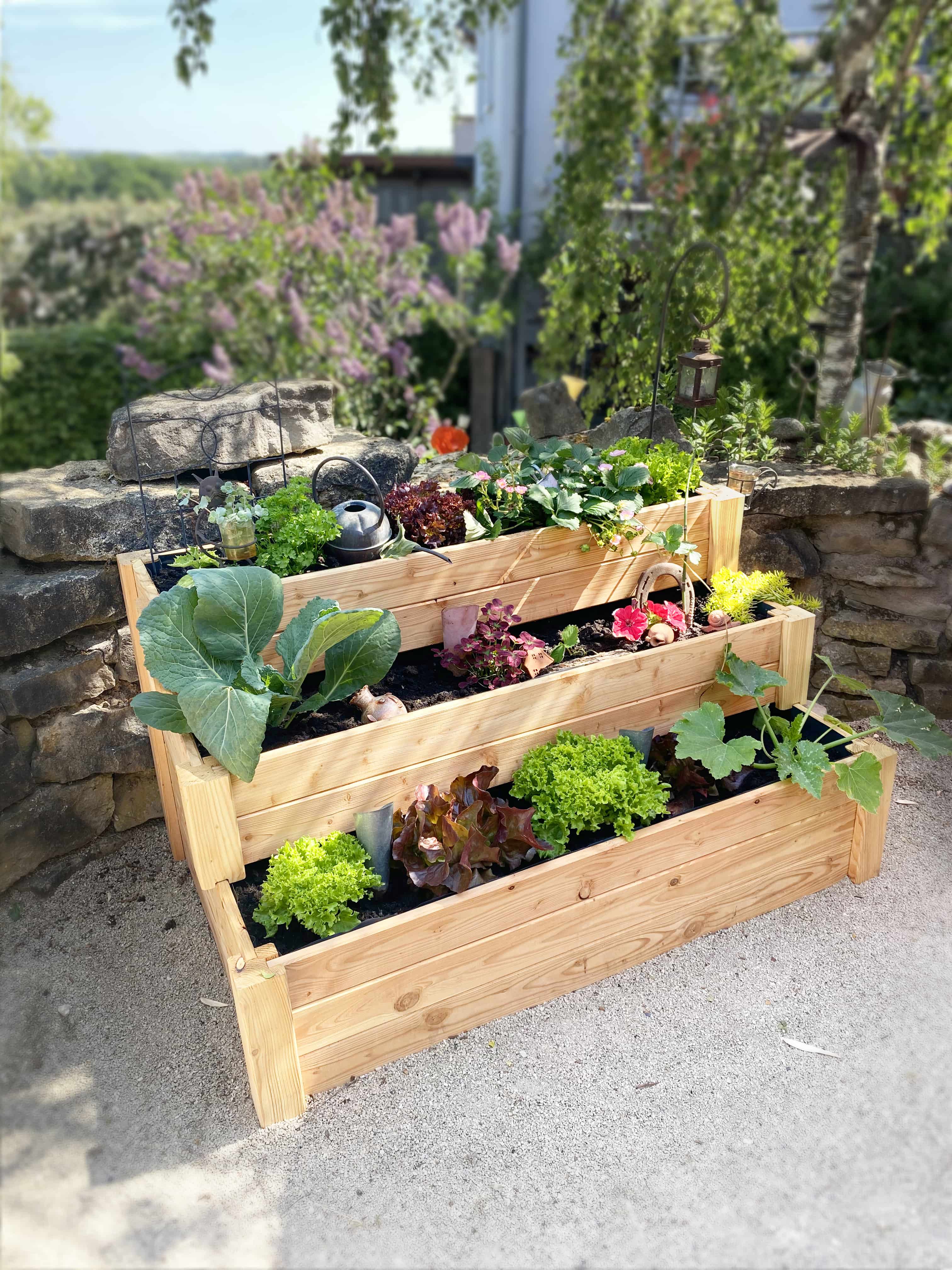 Westmann Plantenbak WMTH120 - Bloembak - Moestuin - 120x99x52 cm