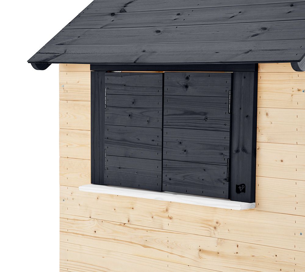 Zwerkules Holli Kinderspeelhuis voor in de tuin 137x121x140 cm Zwerkules Holli Kinderspeelhuis voor in de tuin 137x121x140 cm