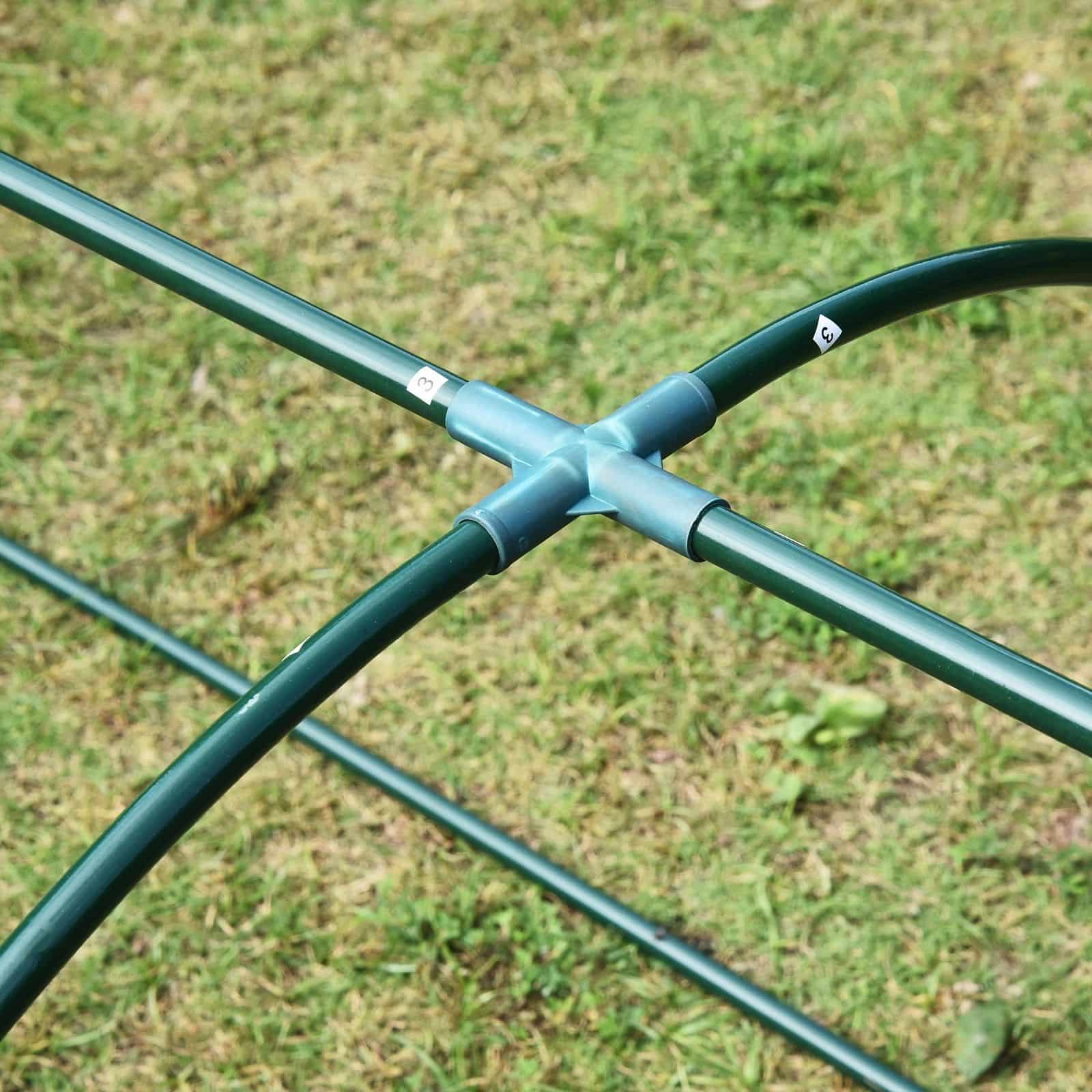 4goodz Kweekkas met Raam 350x100x80 cm - foliekas