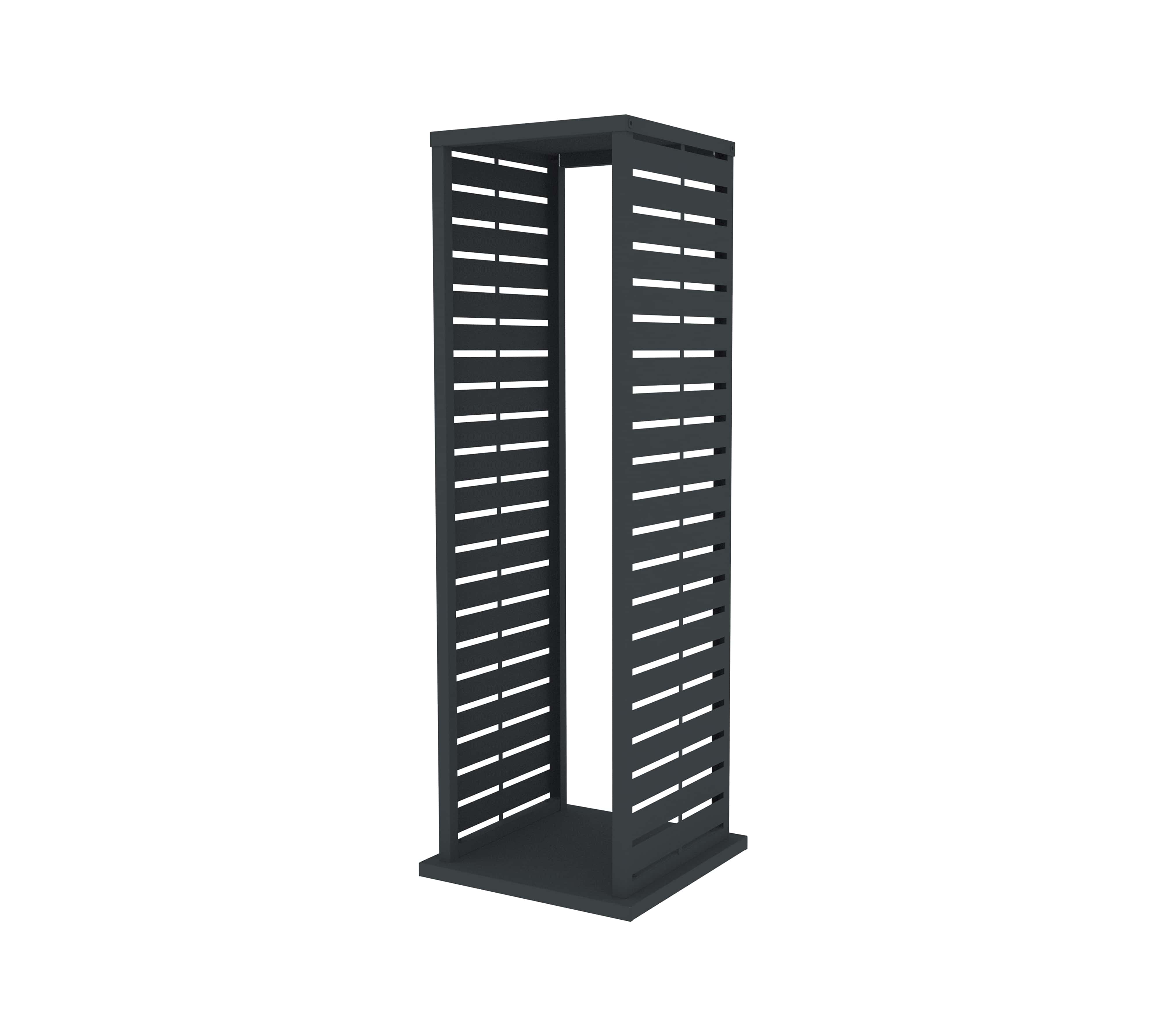 Westmann Luma Lane Houtopslag Houtrek 38x38x112 cm - Zwart