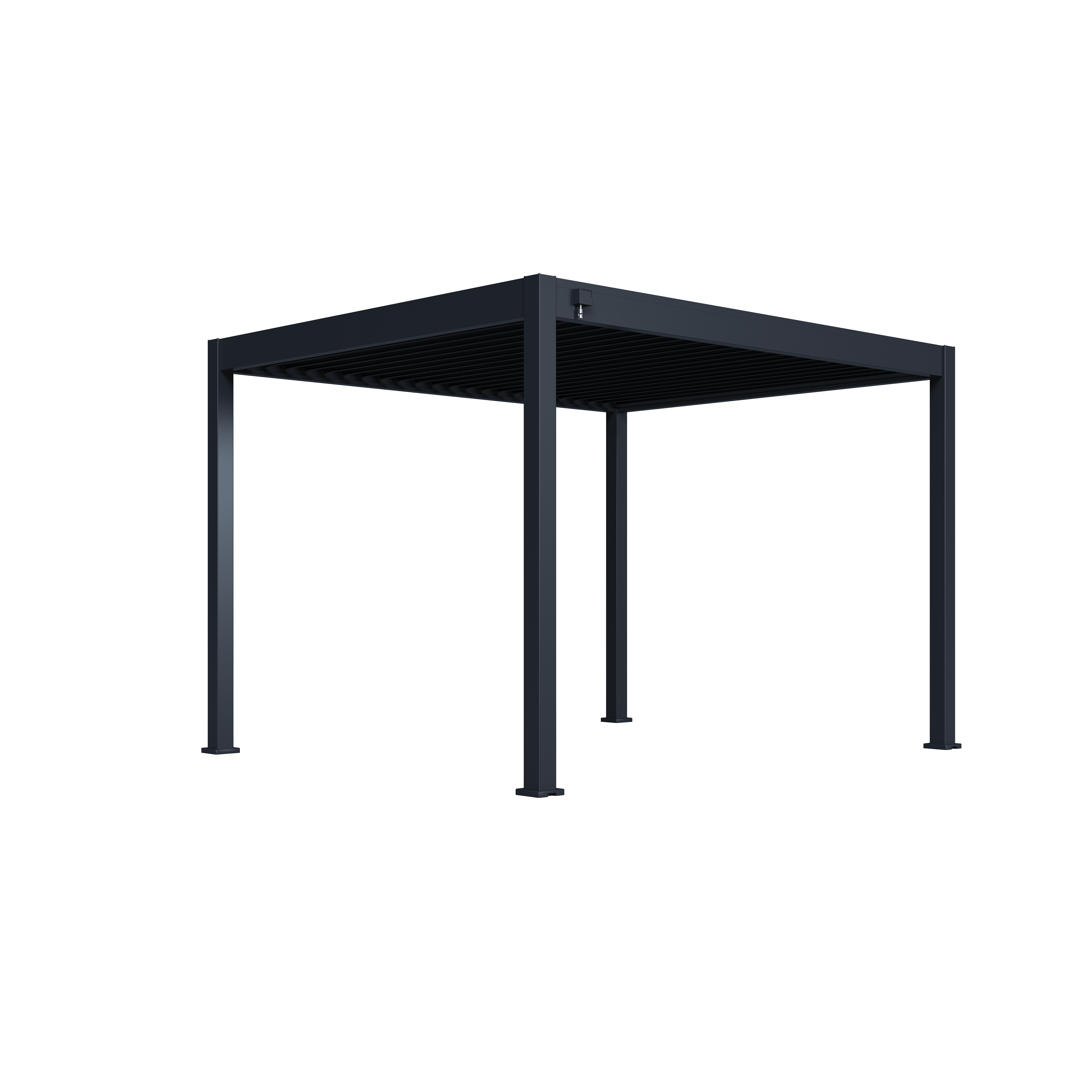 Paragon Outdoor Aluminium Paviljoen Grand Tuscan Lamellendak - 3,7x4,3 meter