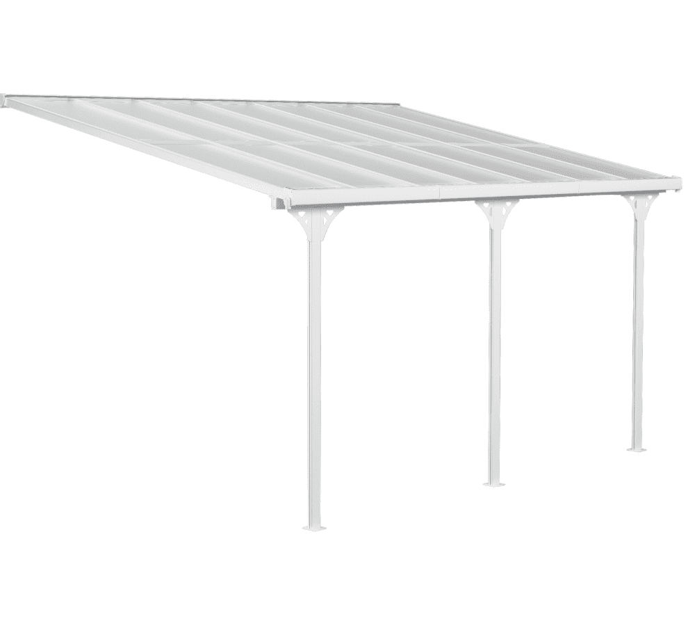Westmann Aluminium Terrasoverkapping Bruce - 300x435x270 cm - Wit