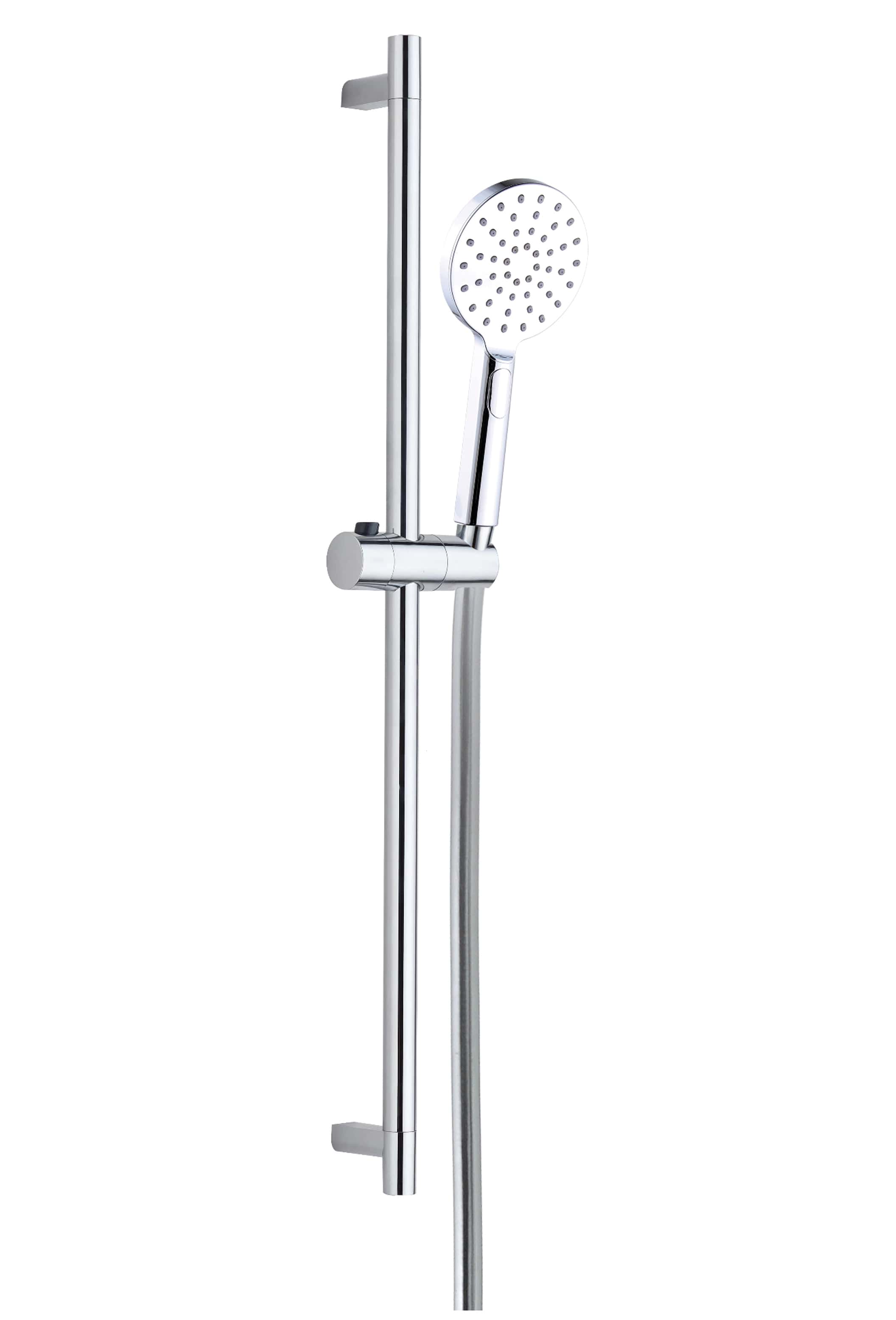 4bathroomz® Douche Glijstangset – Verstelbaar – Chroom
