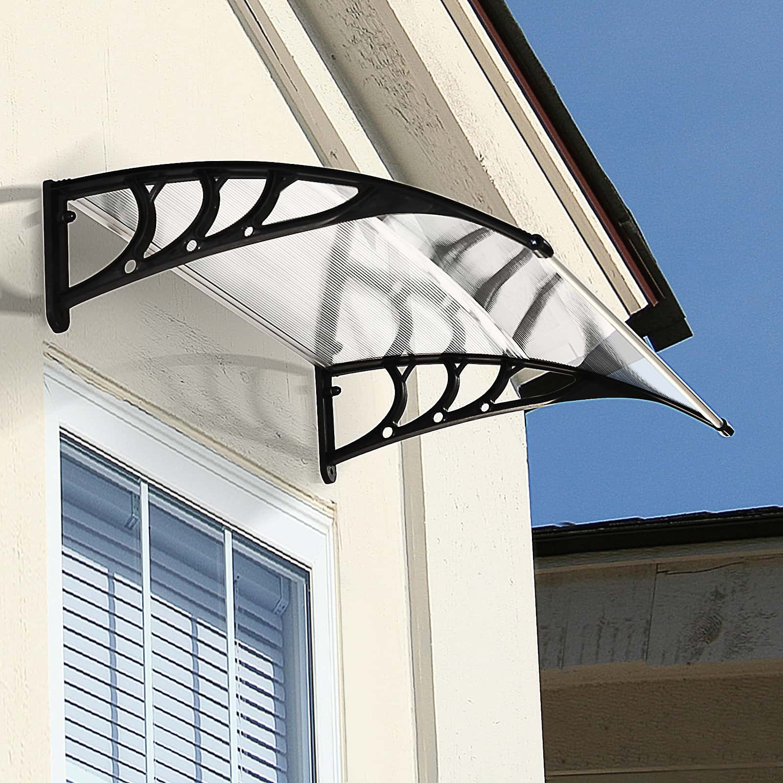 4goodz Deurluifel Polycarbonaat - 75x100cm - Transparant