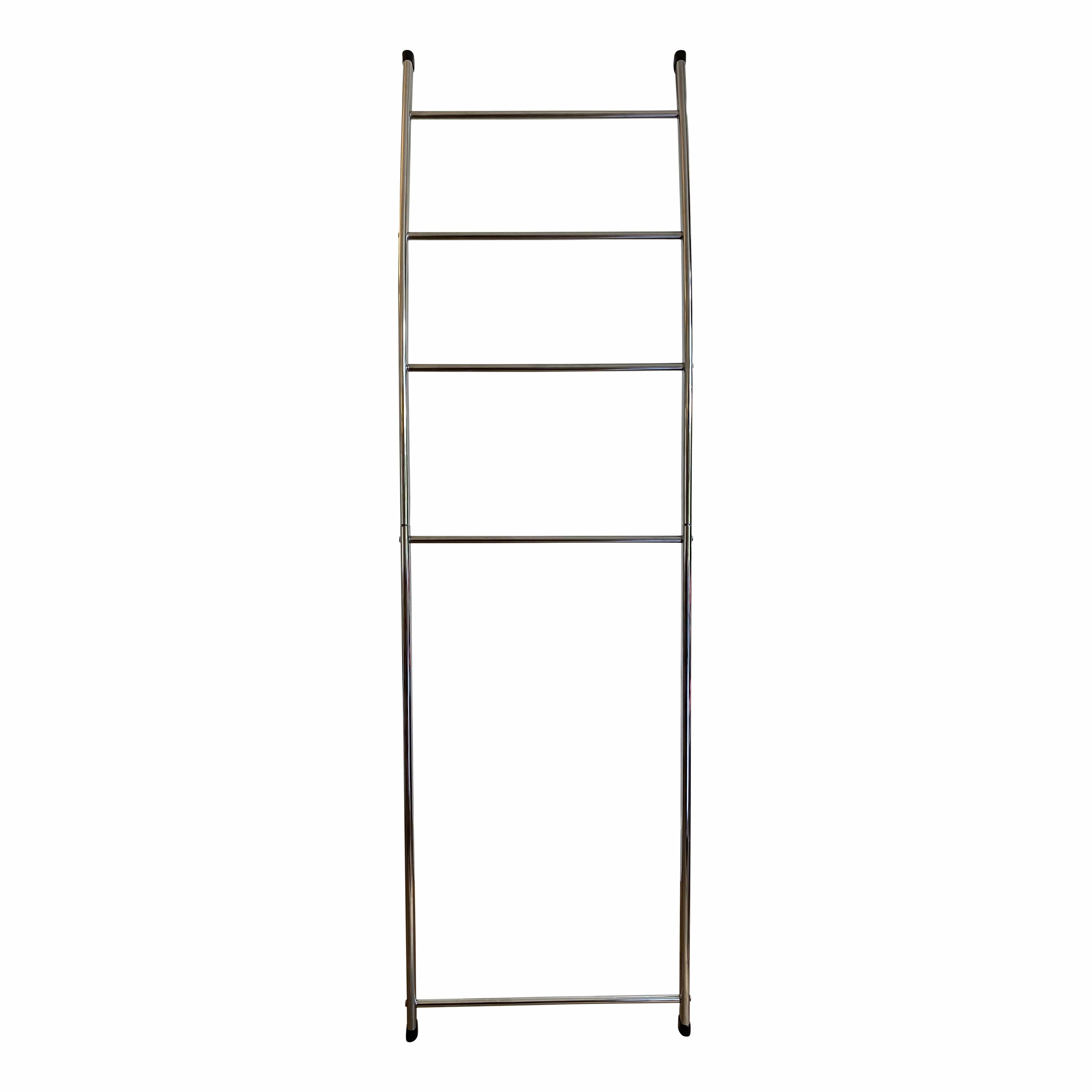 4goodz metalen handdoekhouder ladder chroom 44x150 cm