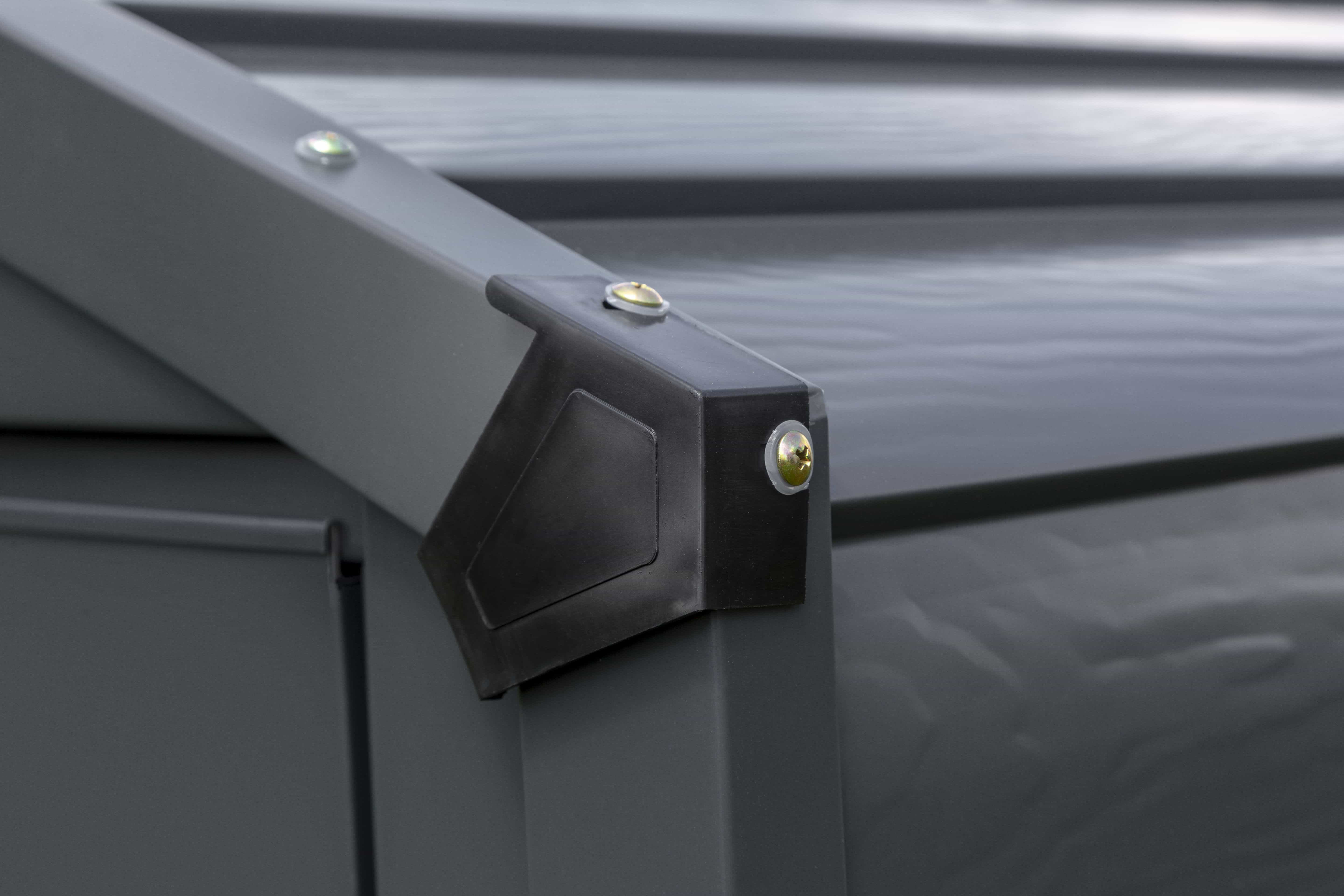 Spacemaker Yardsaver Metalen Gereedschapsschuur Aanbouw - 124x203x208 cm Spacemaker Yardsaver Metalen Gereedschapsschuur Aanbouw - 124x203x208 cm