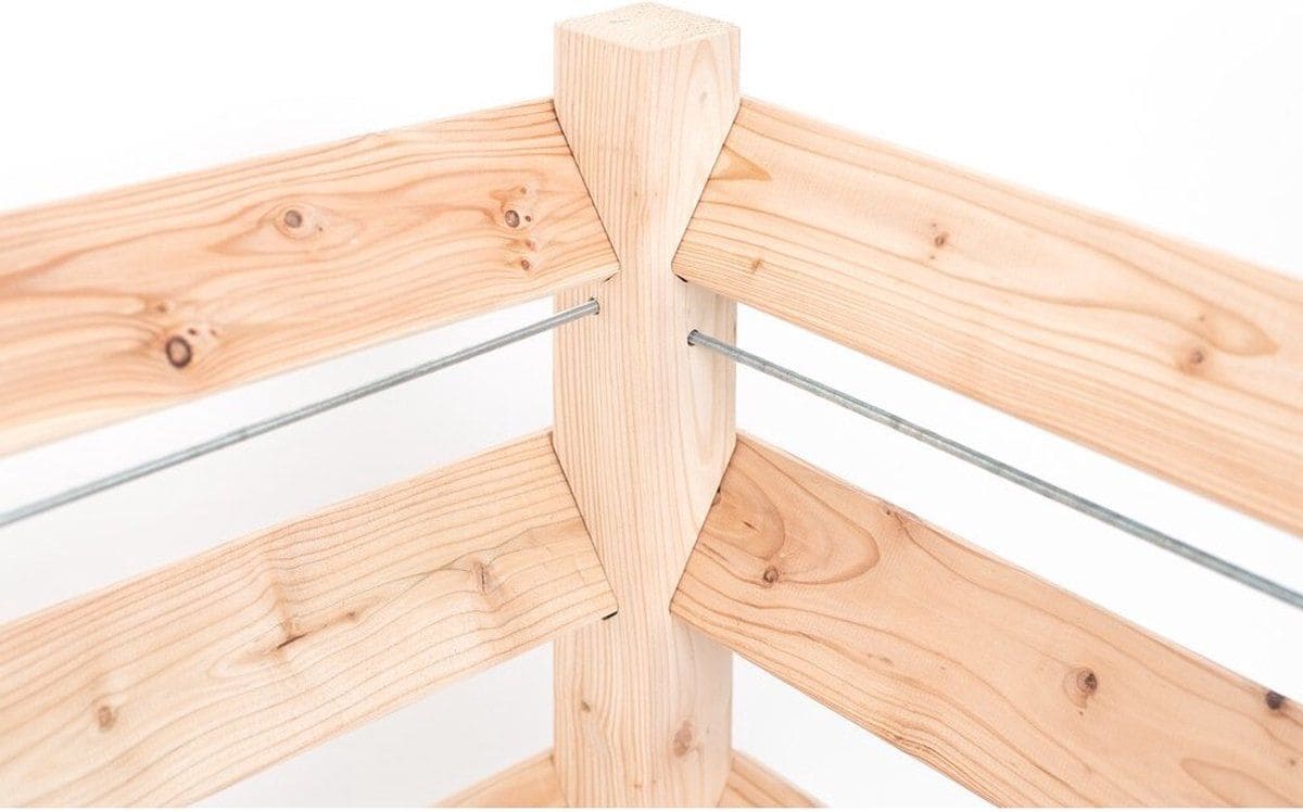 Westmann Compostbak Hout WMKL4S - 100x100x80 cm Westmann Compostbak Hout WMKL4S - 100x100x80 cm