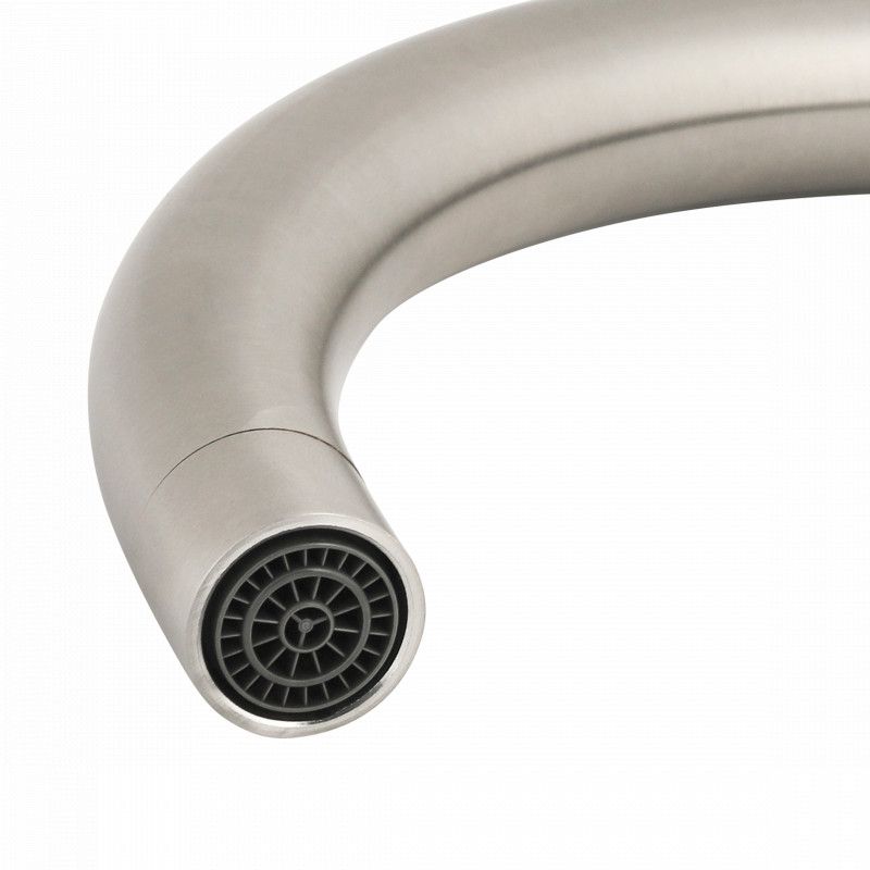 Luzzo® Lesina Keuken mengkraan Brushed Steel – hoog model ronde uitloop - 100% roestvrij staal (RVS) - strak modern design Luzzo® Lesina Keuken mengkraan Brushed Steel – hoog model ronde uitloop - 100% roestvrij staal (RVS) - strak modern design