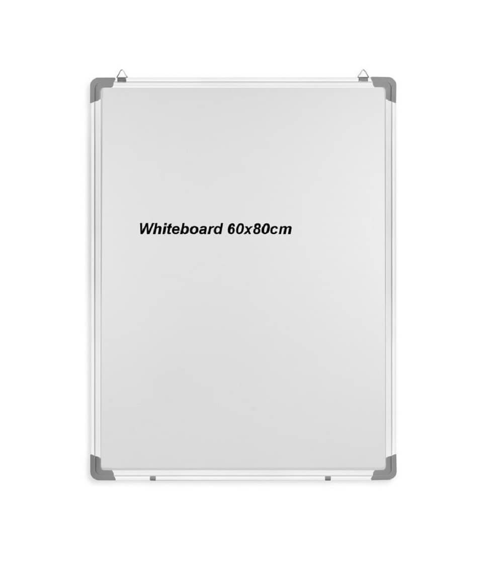 BuroMi magnetisch Whiteboard 2.0 Staand - 80x60cm - incl. stift en magneten