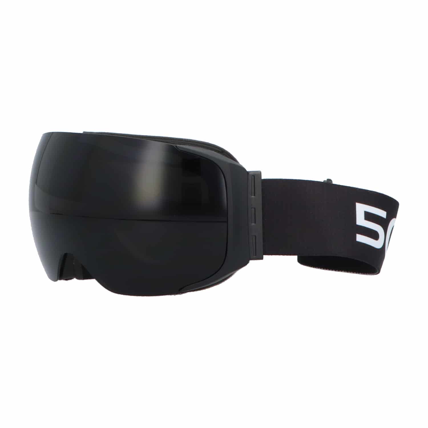 5one® Alpine 9 - Skibril met 2 Verwisselbare Lenzen - Zwart en Oranje