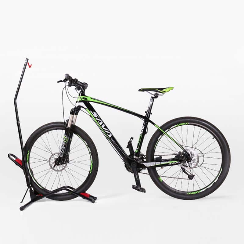 4toolz® Display Fietsenrek Deluxe - 3-in-1 Fietsstandaard Mountainbike - Zwart