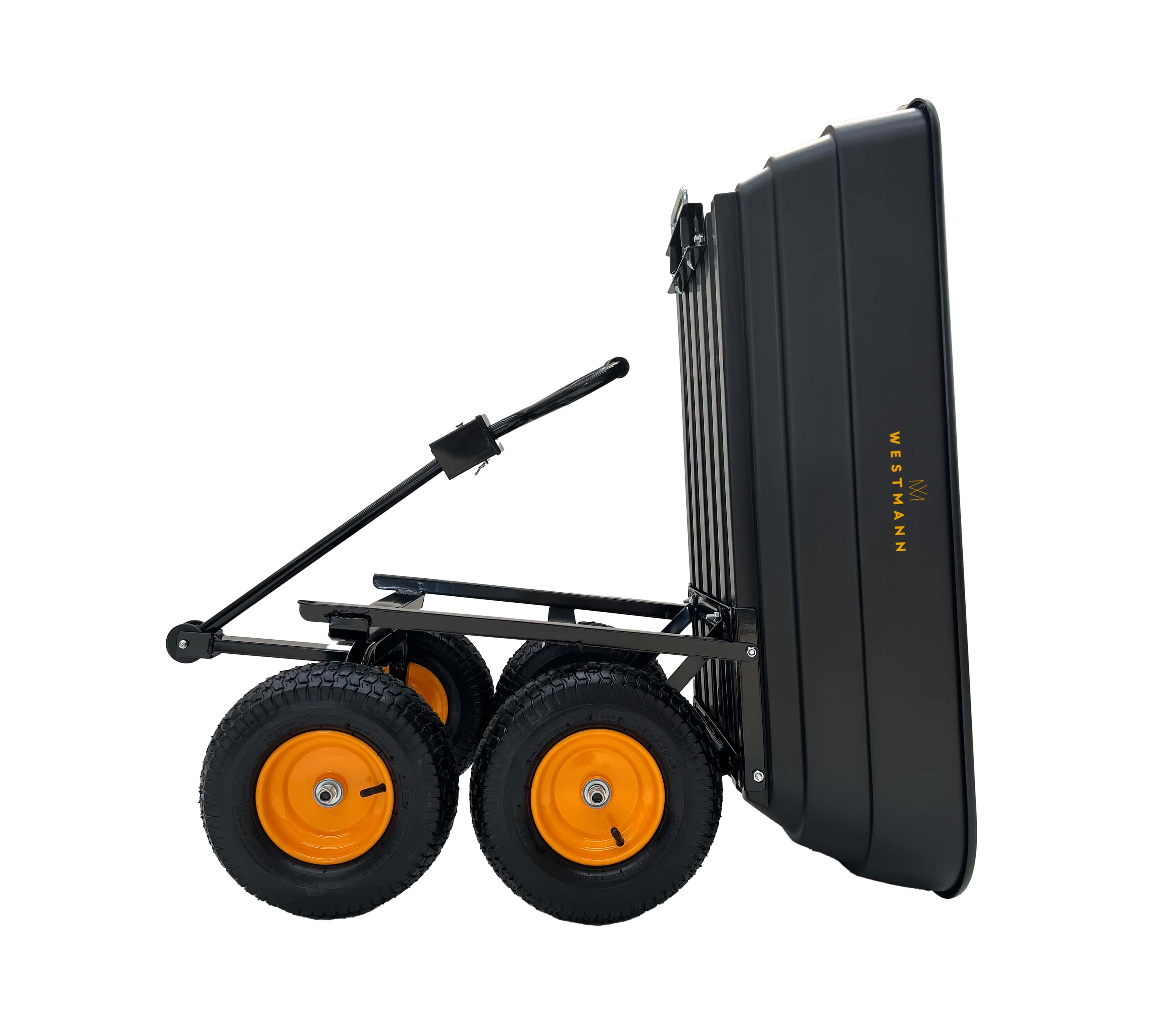 Westmann Prakta M - Kunststof tuintrolley met kantelfunctie - 300 kg