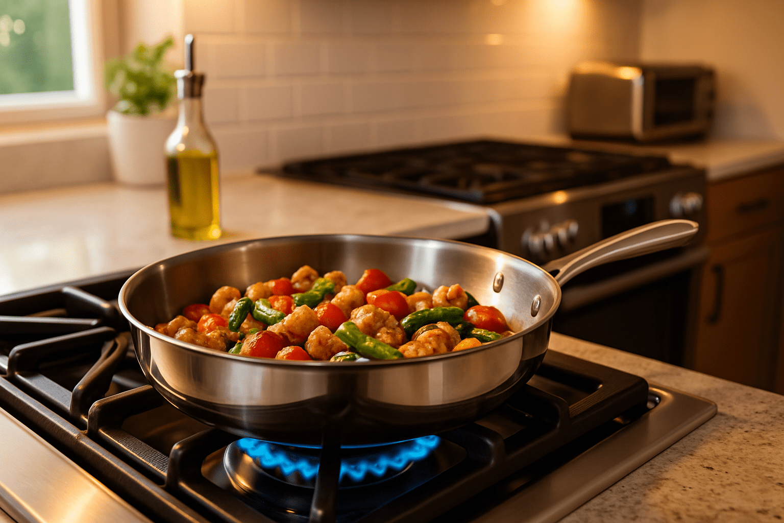 4cookz 2 stuks PFAS Vrij Dubbelwandige RVS Koekenpannen 24 en 28 cm doorsnede - ook inductie 4cookz 2 stuks PFAS Vrij Dubbelwandige RVS Koekenpannen 24 en 28 cm doorsnede - ook inductie