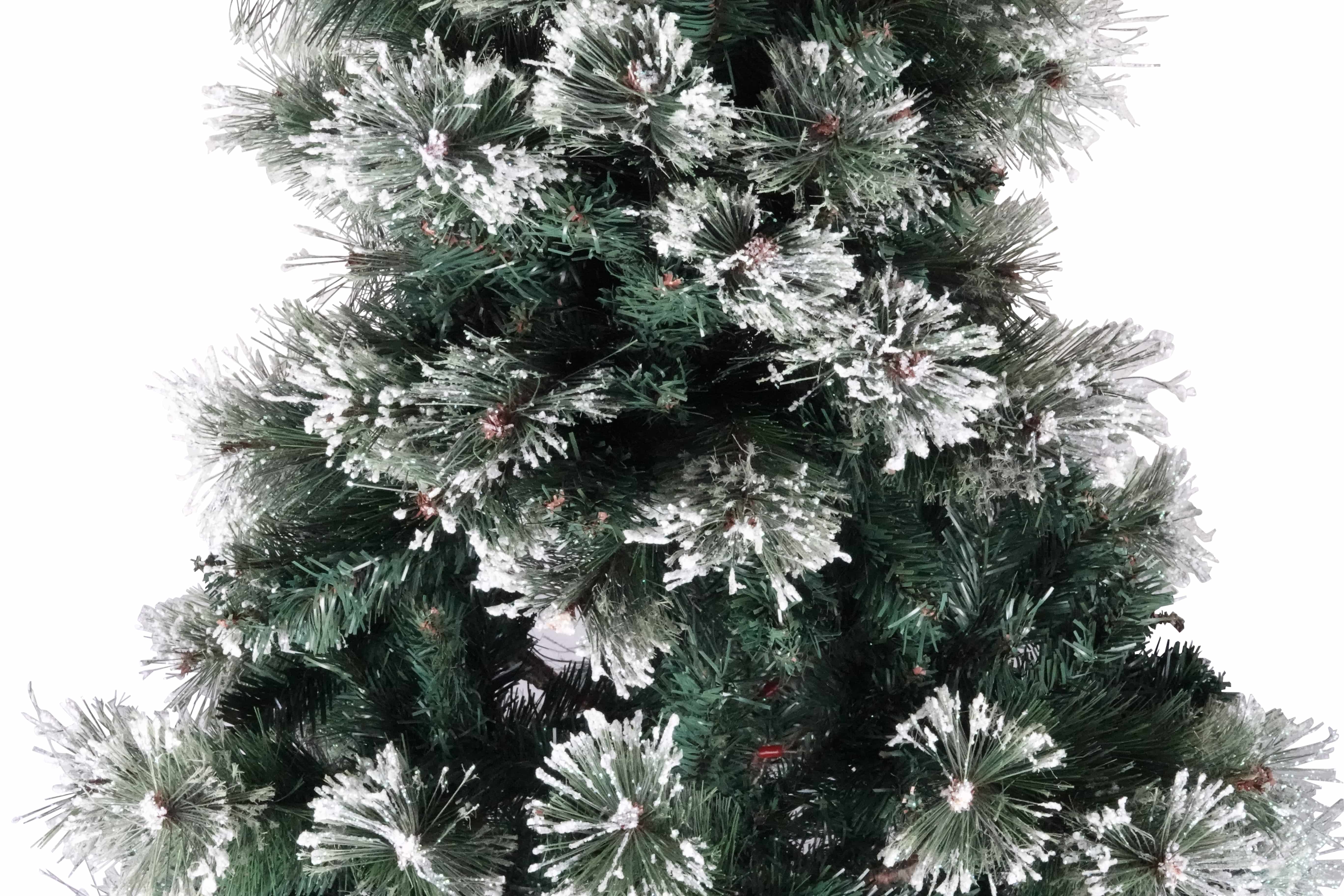 4goodz Gracious Frosted Pine Kerstboom 150 cm - Groen/Wit