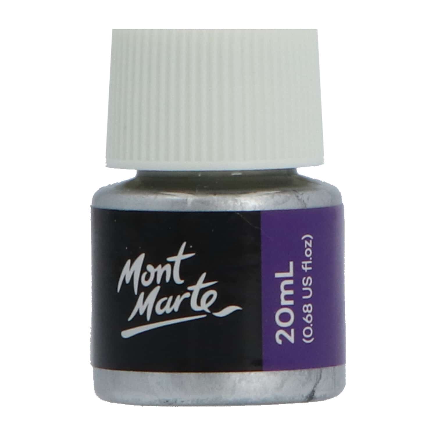 Mont Marte® Premium zilver folie verf 20ml - detailverf