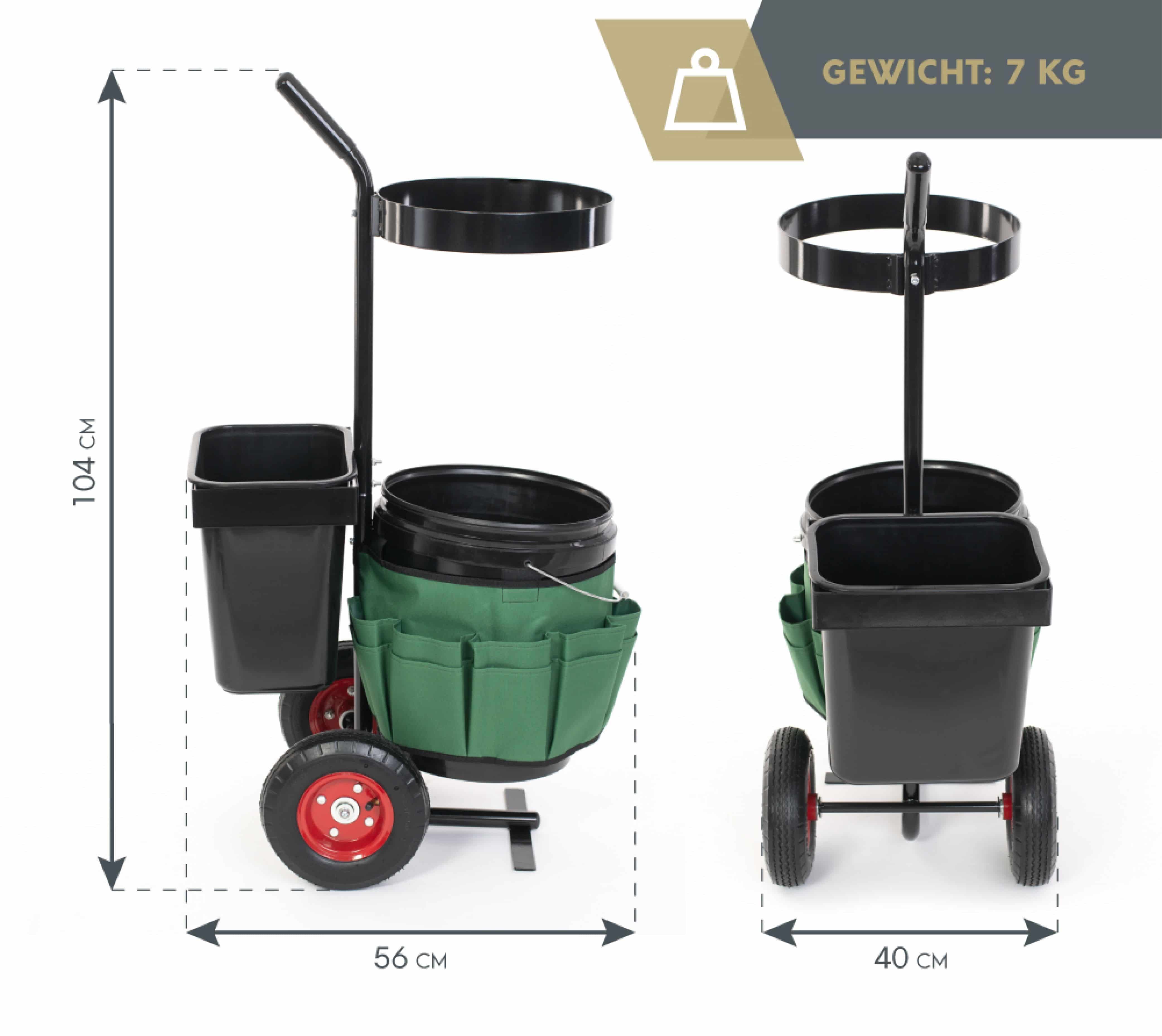 Westmann Tuinwagen Verrijdbaar WR01000 - Tuinkar met Wielen Westmann Tuinwagen Verrijdbaar WR01000 - Tuinkar met Wielen