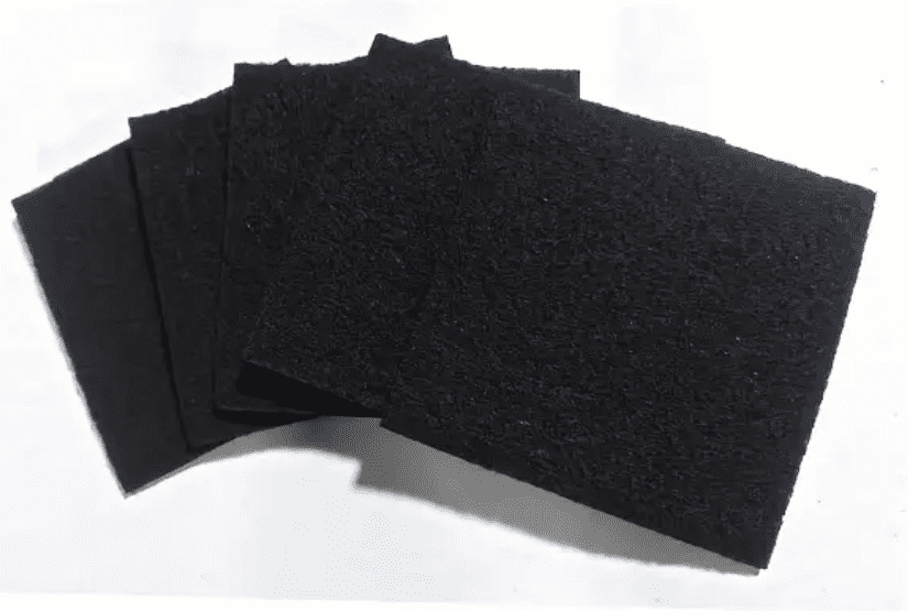 Luzzo 5 stuks Actieve Koolstoffilters Geurfilters voor Afvalemmer 10x7,5 cm