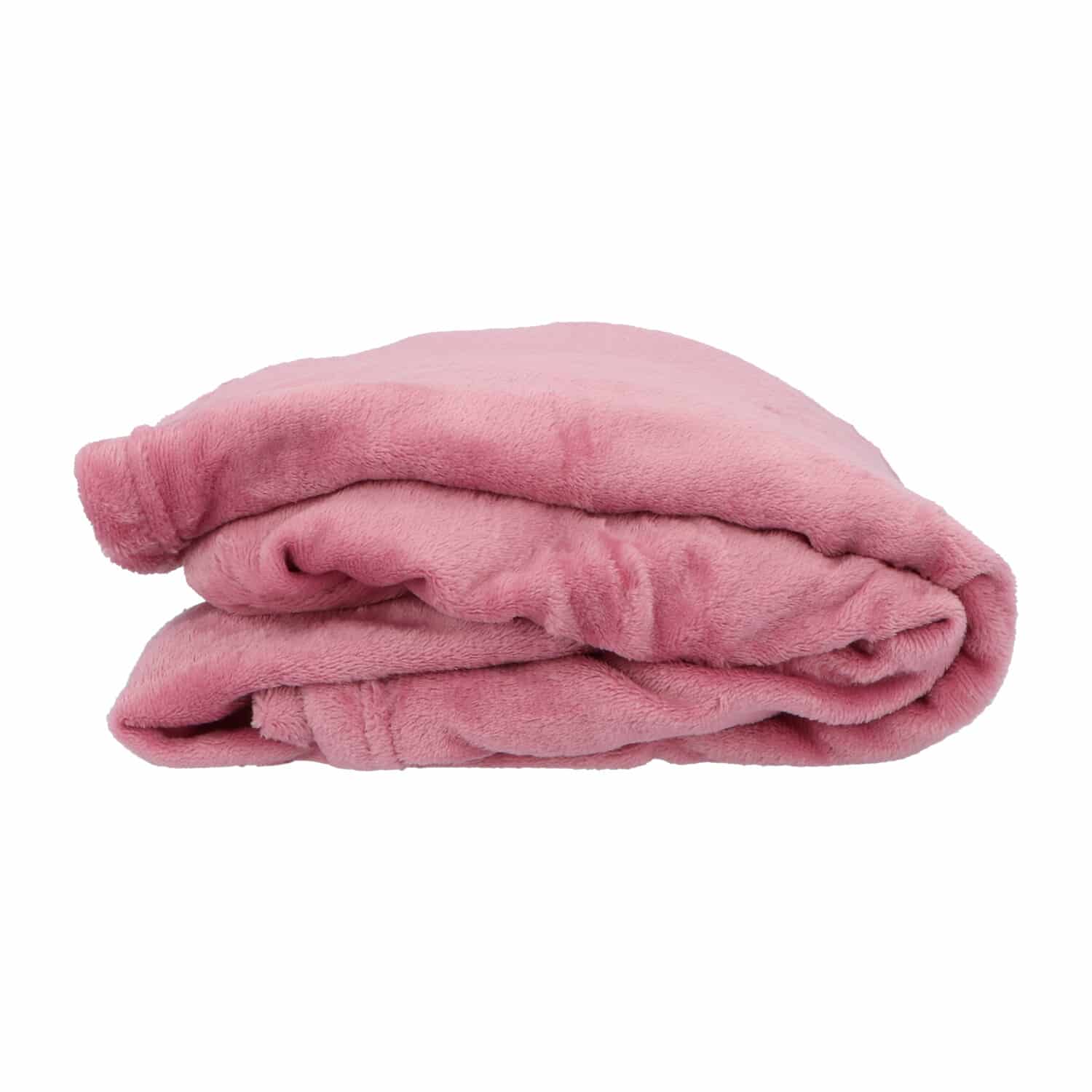 Heerlijk Zachte en Grote Fleece Plaid - 180x220 cm - Roze