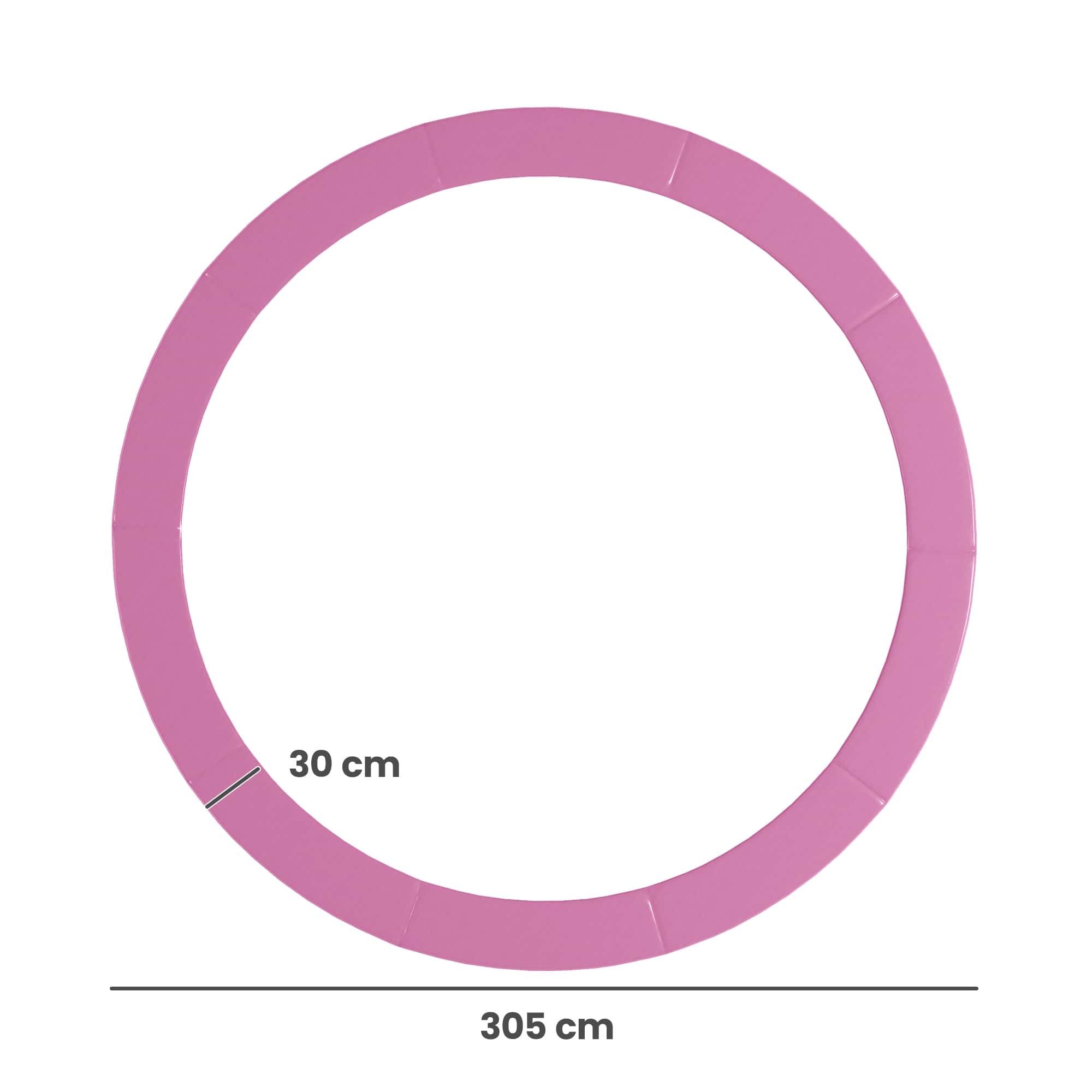 4goodz Trampoline rand Waterdicht - Vervangingrand 305 cm - Roze