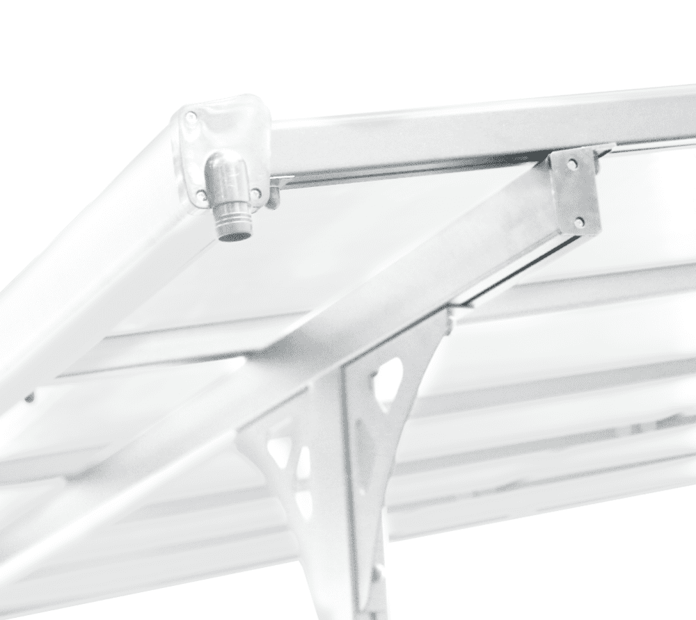 Westmann Terrasoverkapping Bruce 313 - 300x313 cm - Wit