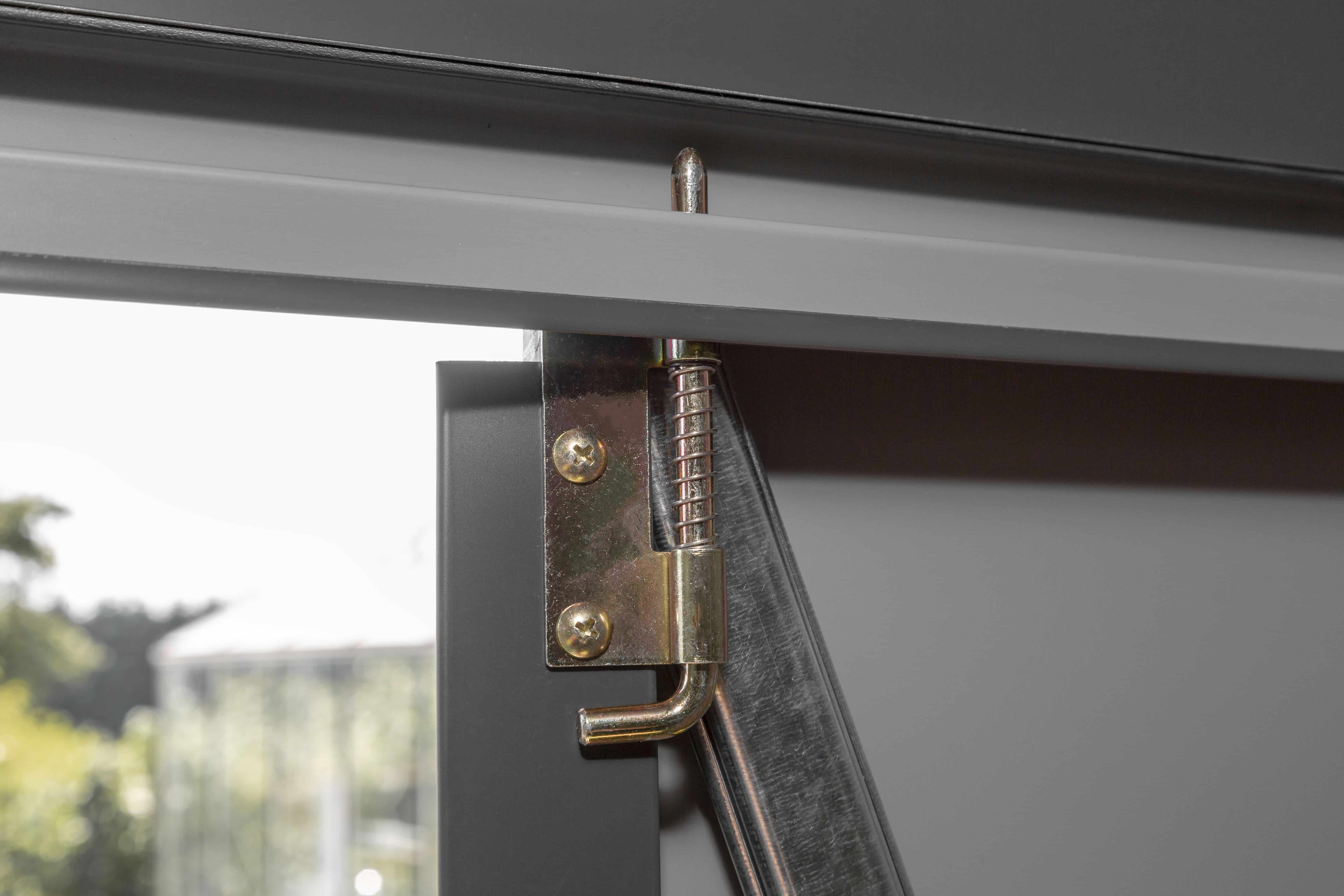 Spacemaker Yardsaver Metalen Gereedschapsschuur Aanbouw - 124x203x208 cm Spacemaker Yardsaver Metalen Gereedschapsschuur Aanbouw - 124x203x208 cm