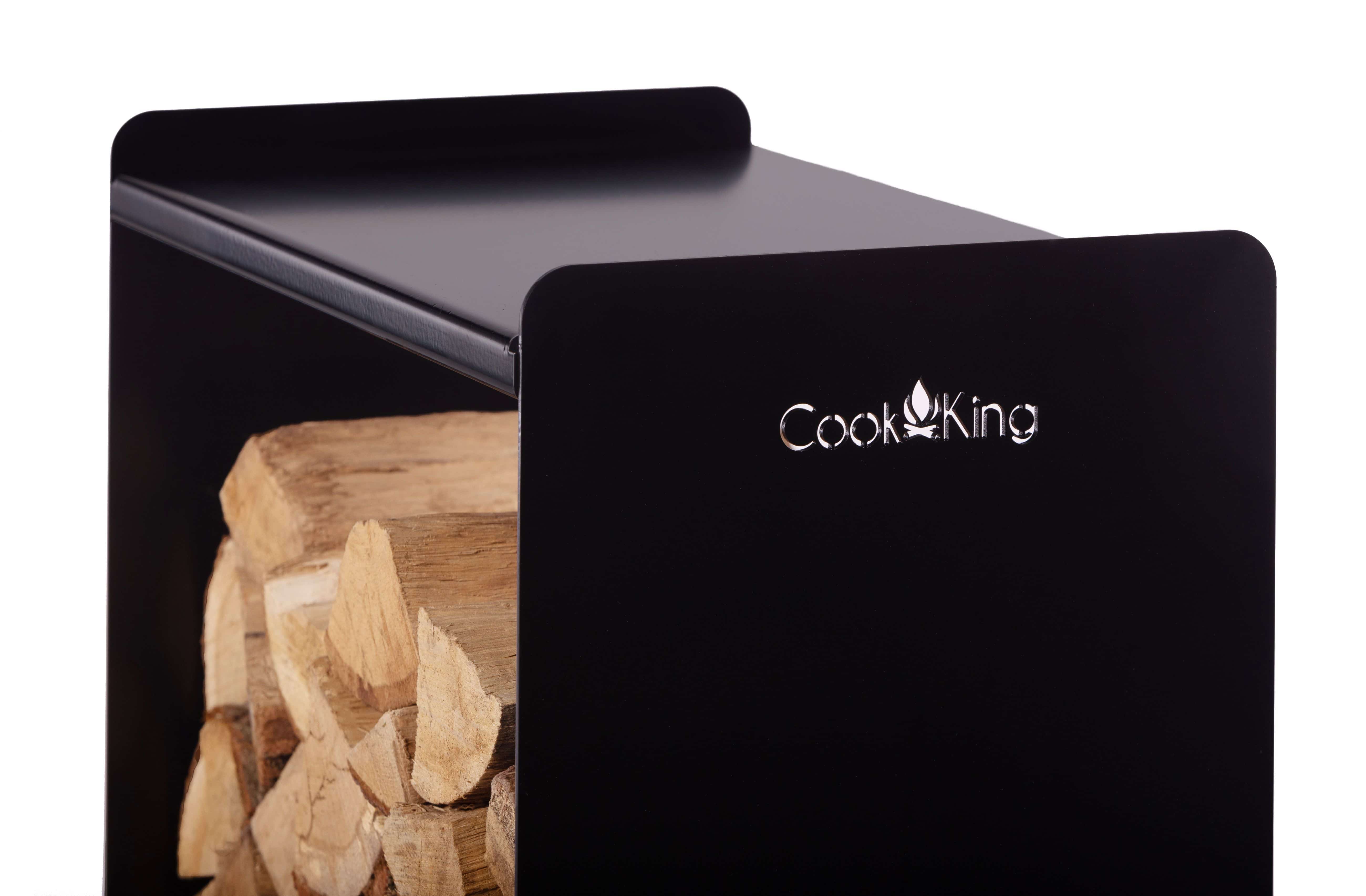 CookKing Houtopslag-Rek Fuego Metaal voor Binnen en Buiten