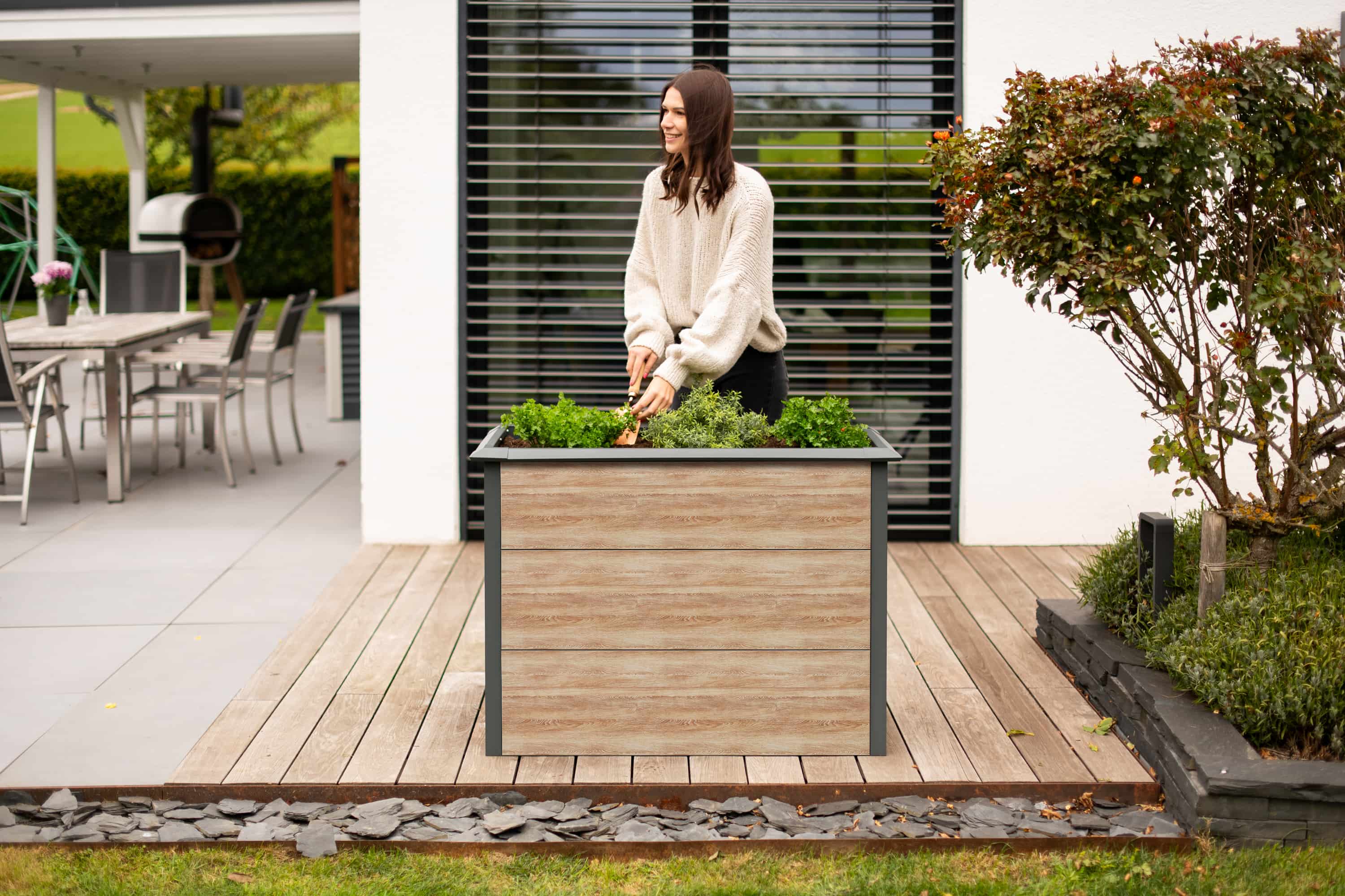 Westmann Plantenbak WMHPS771005-WG - Bloembak - 50x100x77 cm