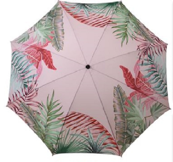 4gardenz® Tropical strandparasol met knikarm 200 cm - Roze