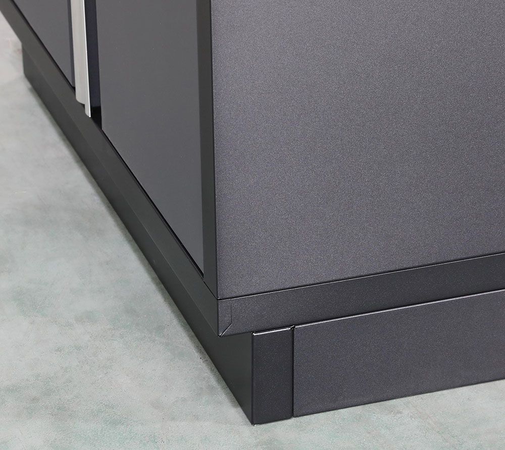 Feistos Gereedschapskast Apollo Solo- 46x60x200 cm - Zwart/Grijs