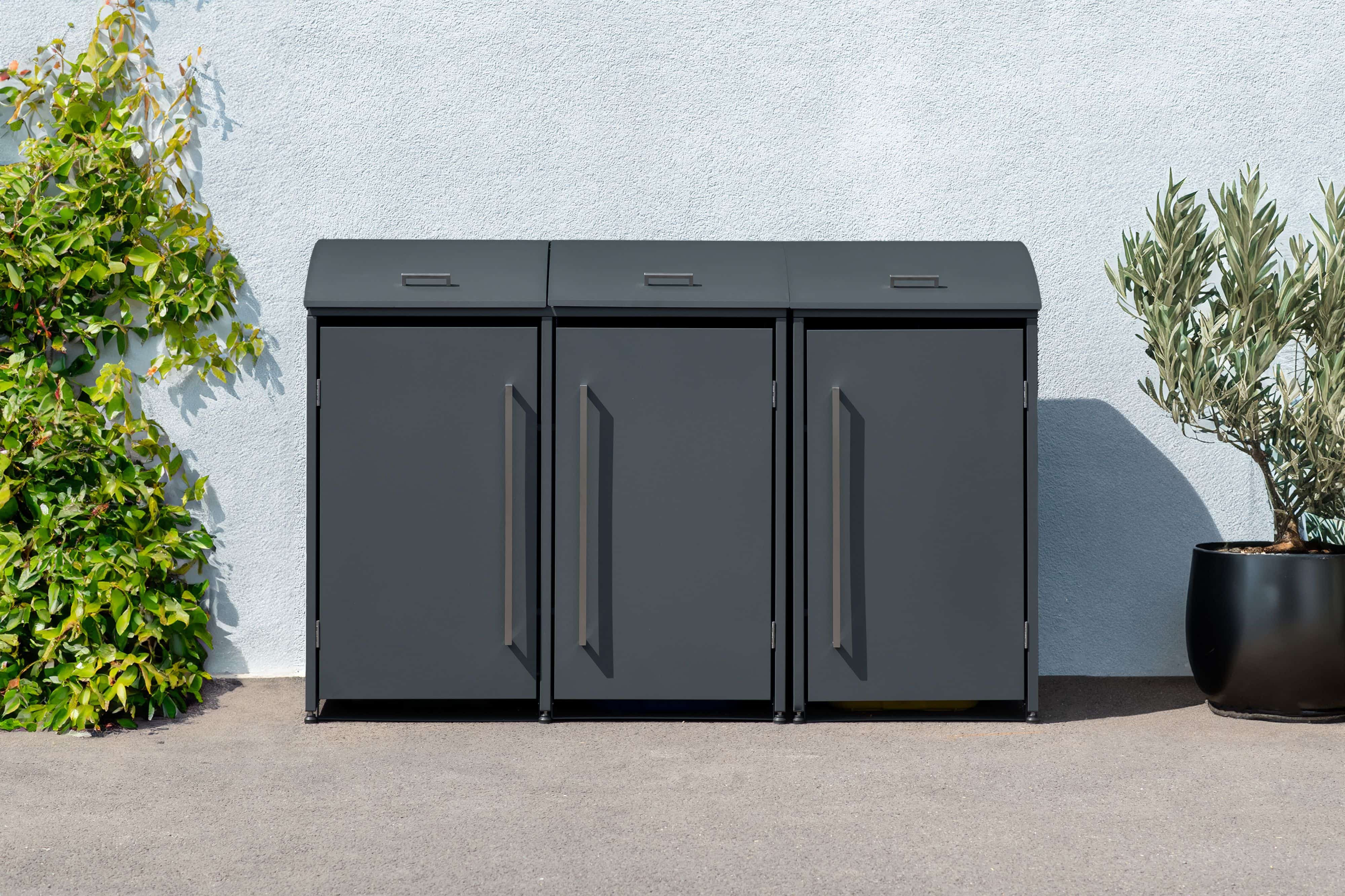 Westmann Moderna Containerombouw - Afvalbak kliko ombouw 3 containers