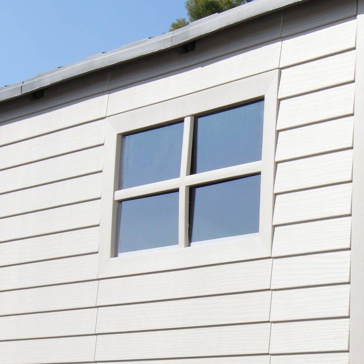 Lifetime® Gereedschapsschuur Tuinschuur Fox - Kunststof - 213x215x227 cm