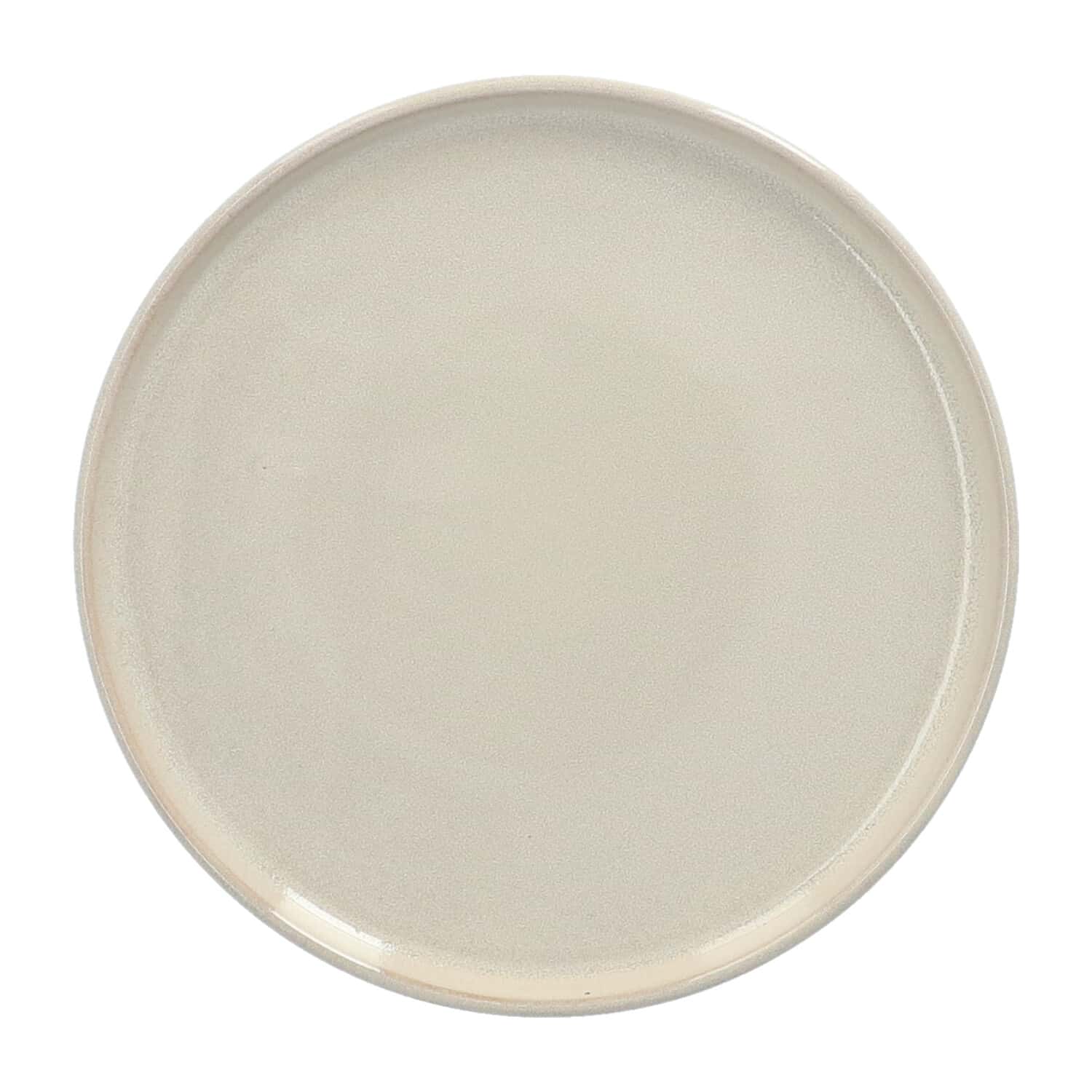 Ontbijtborden Terre set 6 stuks Geglazuurd Keramiek 21 cm - Beige