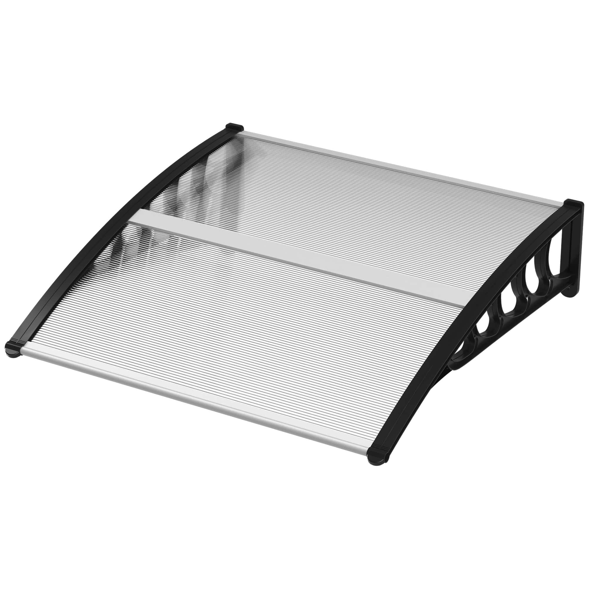 4goodz Deurluifel Afdak 96x103x27 cm - Regen en Zonbescherming