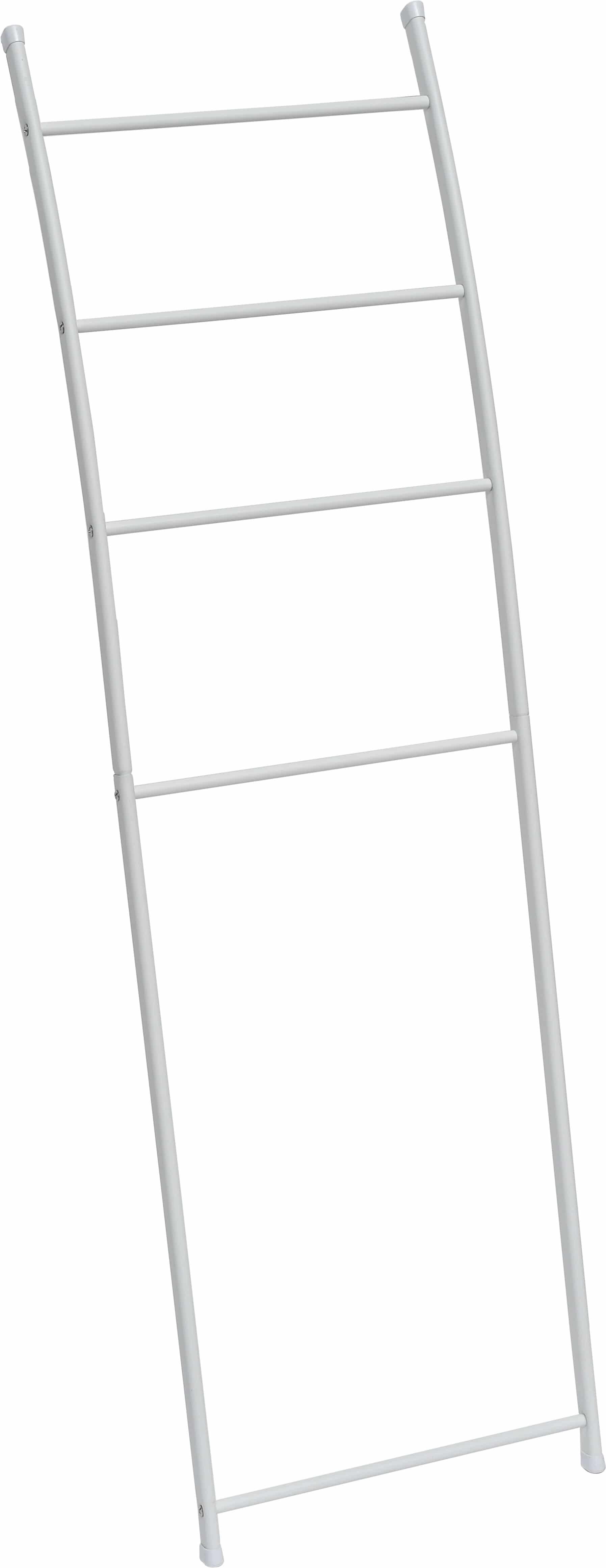 4goodz metalen handdoekhouder ladder 44x150 cm - Wit