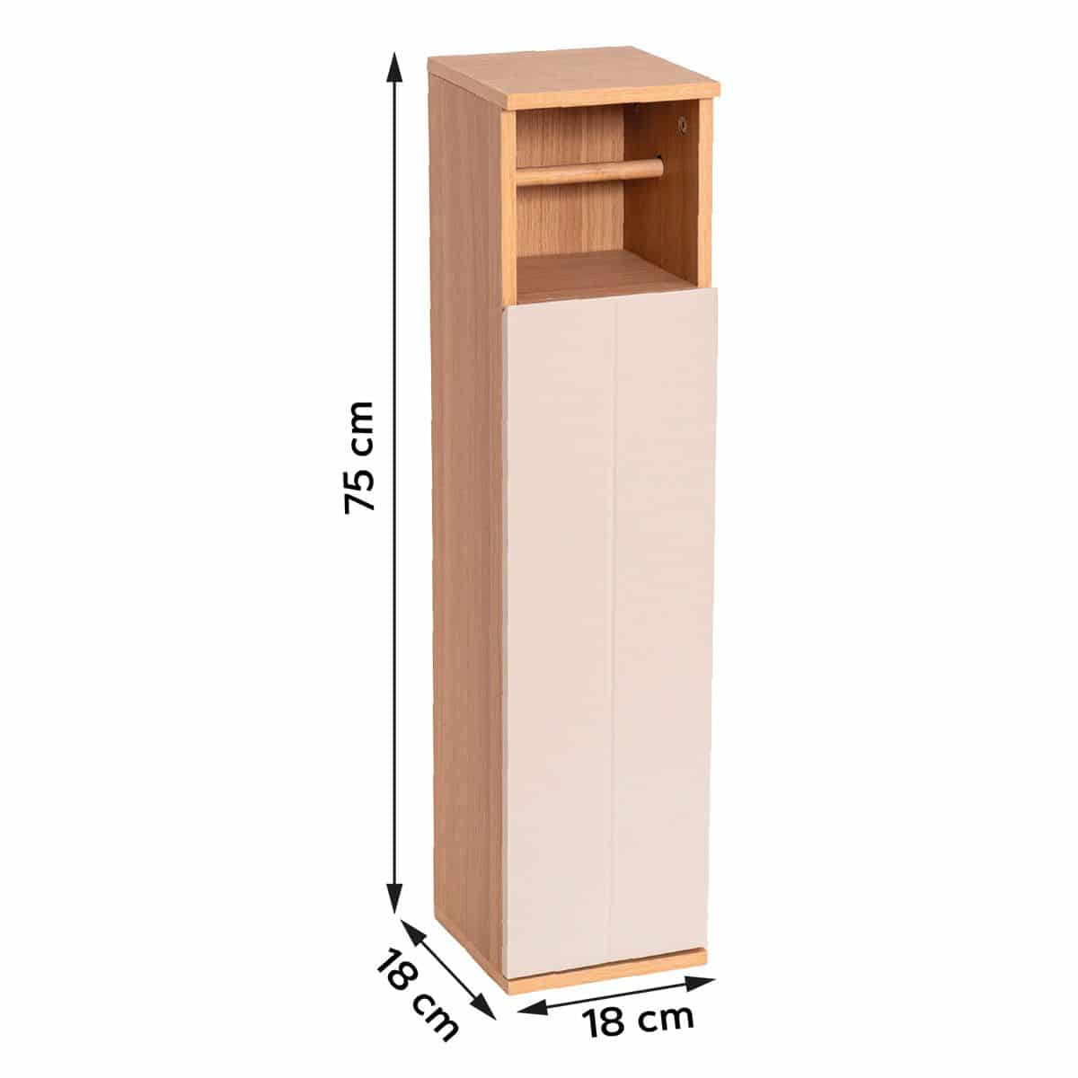 4bathroomz Trente - Toiletrolhouder met Toiletroldispenser - 5 rollen